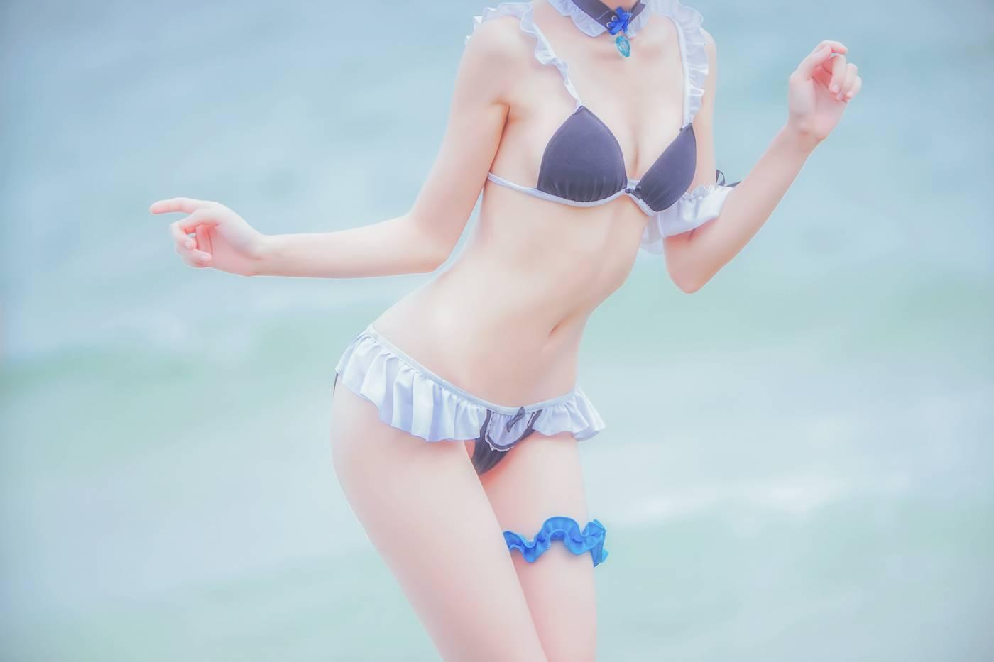 桜桃喵 – NO.79 蕾姆COS [48P]插图9