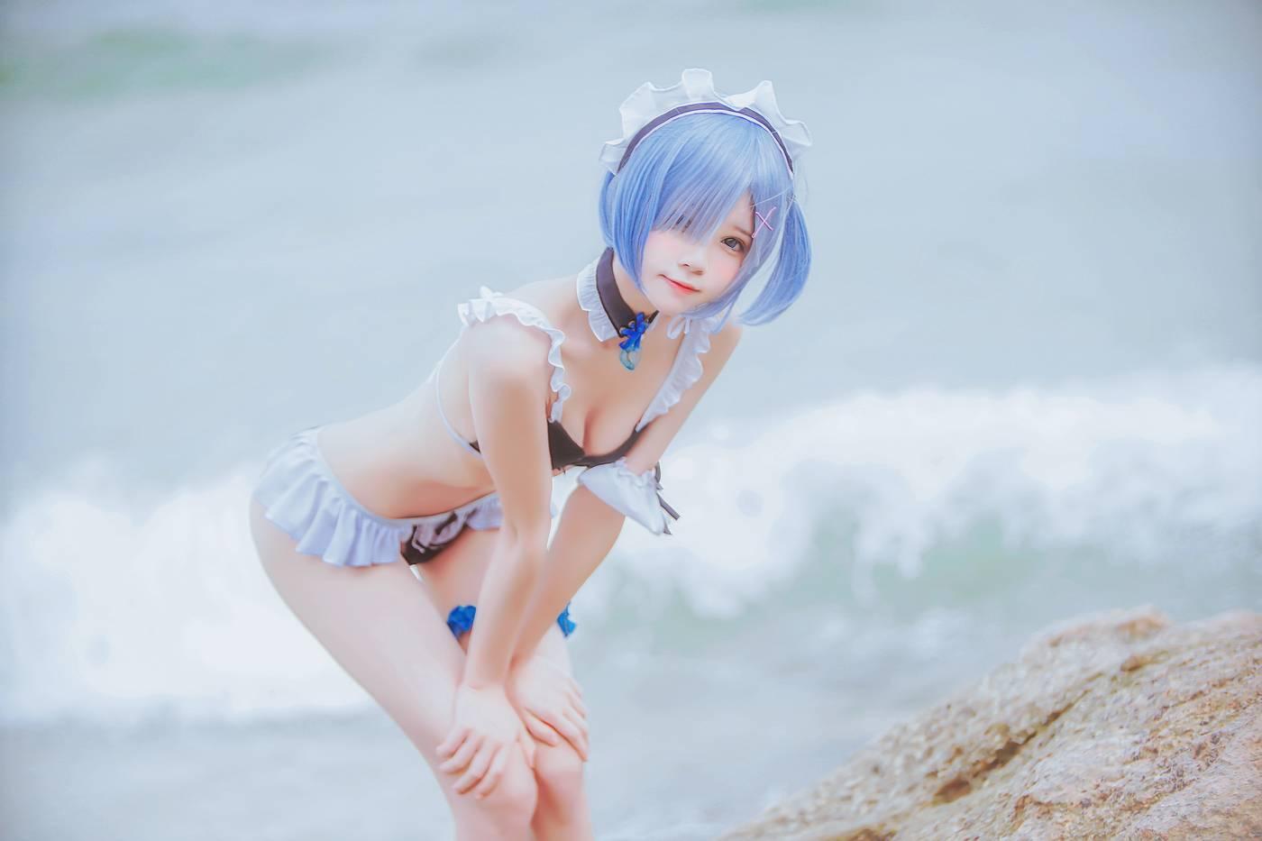 桜桃喵 – NO.79 蕾姆COS [48P]插图