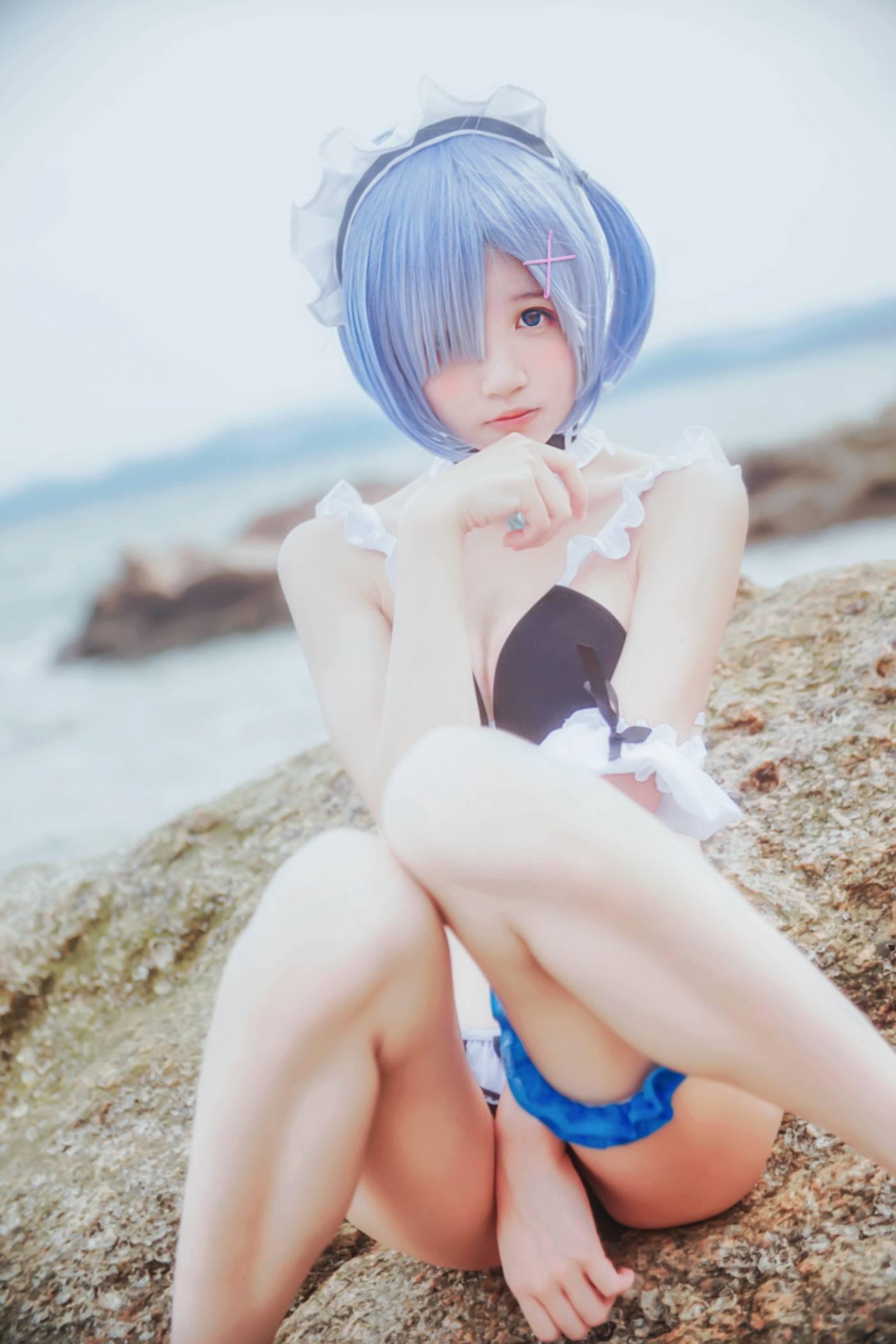 桜桃喵 – NO.79 蕾姆COS [48P]插图2