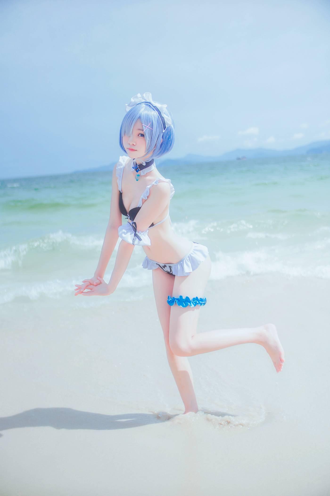 桜桃喵 – NO.79 蕾姆COS [48P]插图7