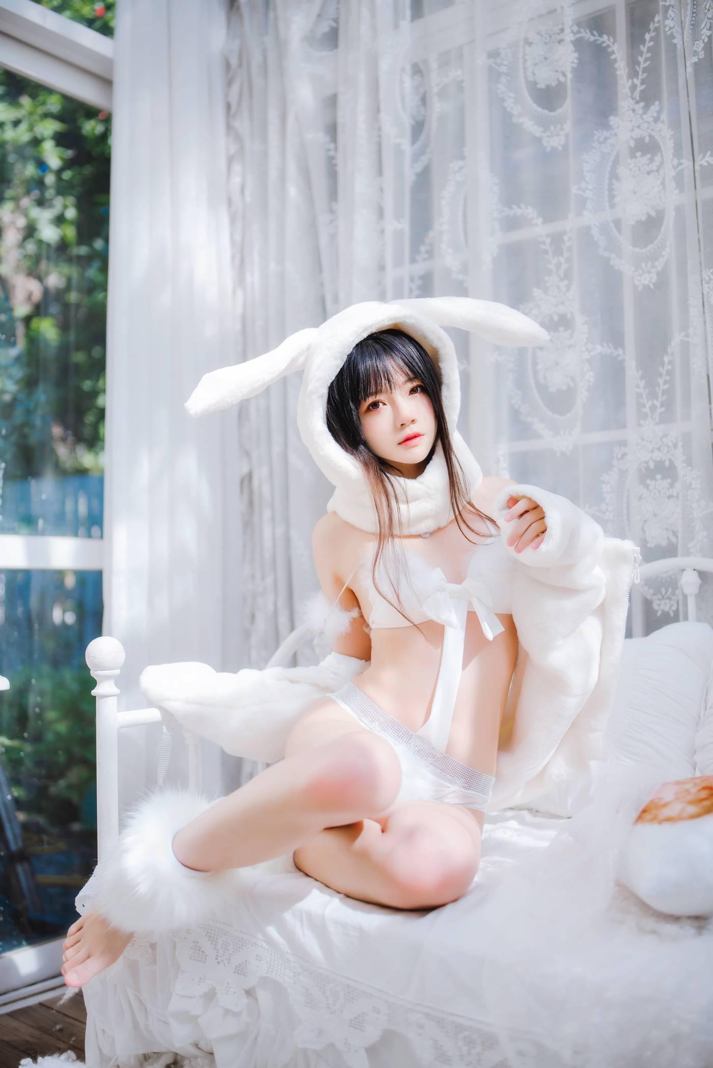 桜桃喵 – NO.141 小白兔0102 -小白兔01（48p[48P]插图6