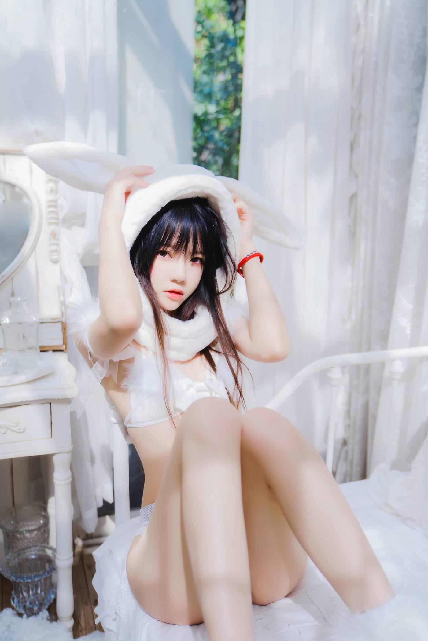 桜桃喵 – NO.141 小白兔0102 -小白兔01（48p[48P]插图7