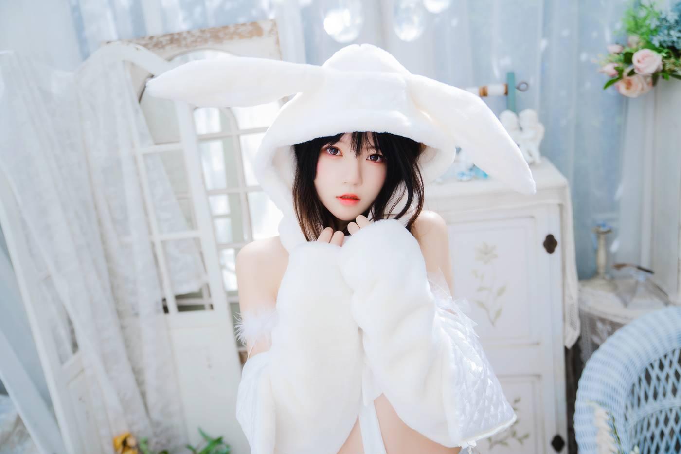 桜桃喵 – NO.141 小白兔0102 -小白兔01（48p[48P]插图5