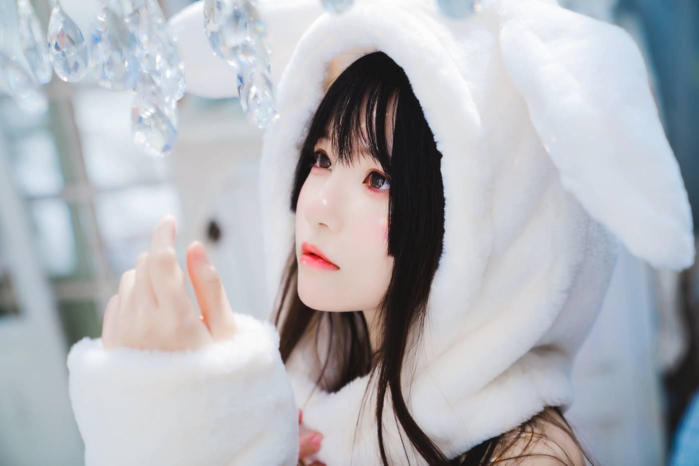 桜桃喵 – NO.141 小白兔0102 -小白兔01（48p[48P]插图7