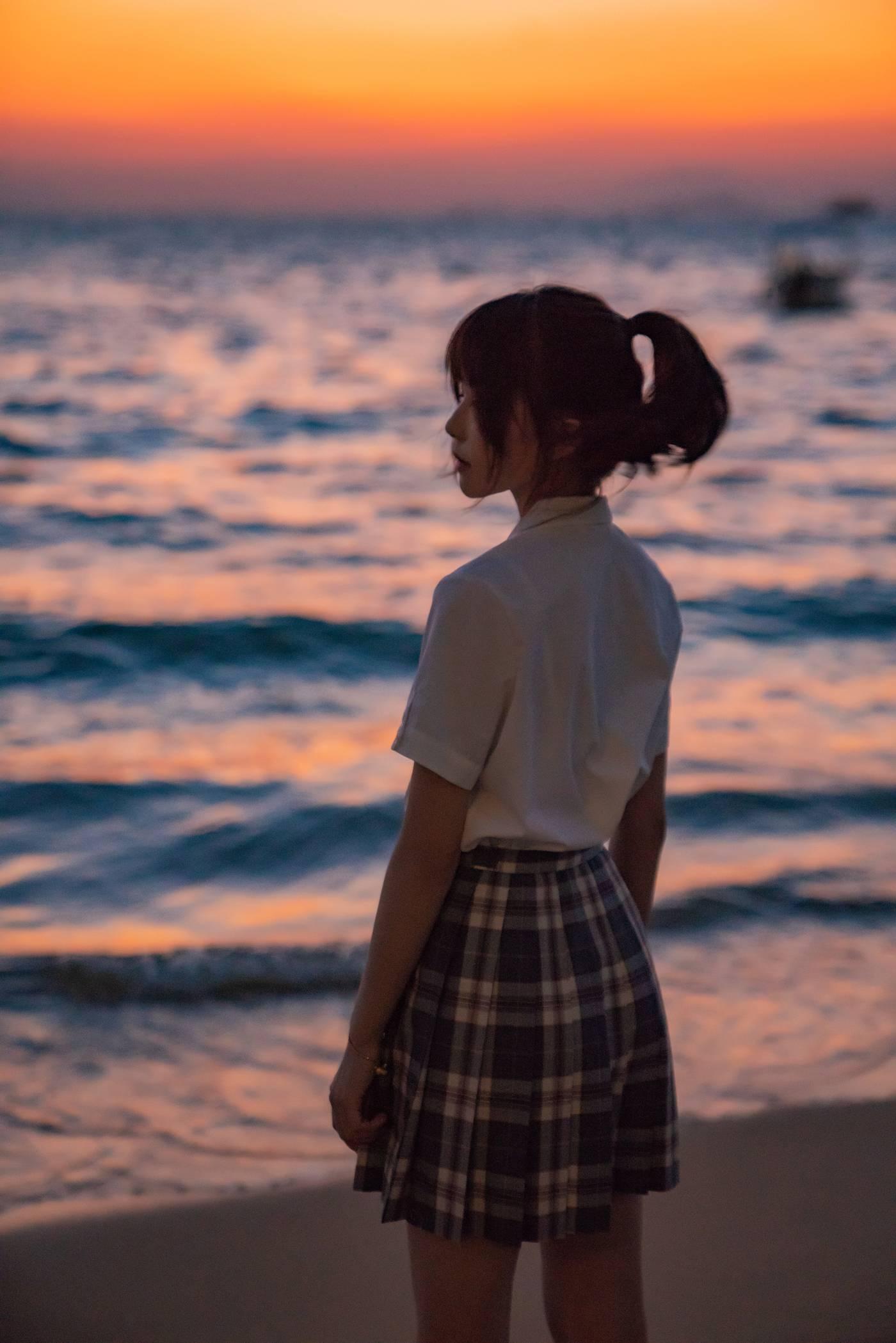 桜桃喵 – NO.112 逐海 [17P]插图2