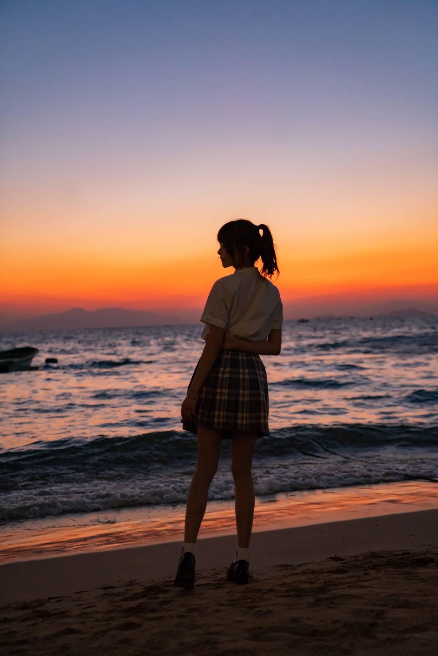桜桃喵 – NO.112 逐海 [17P]插图5