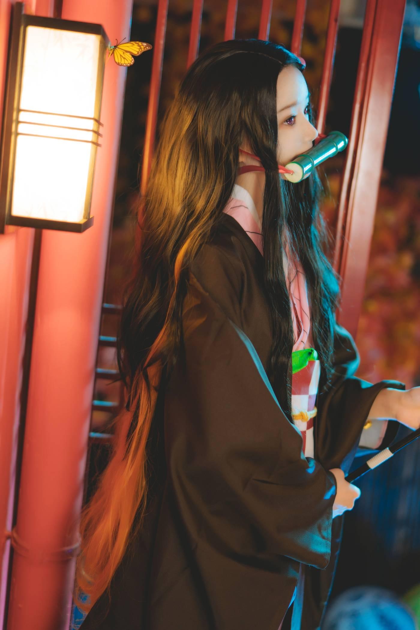 桜桃喵 – NO.88 鬼滅之刃 [21P]插图7