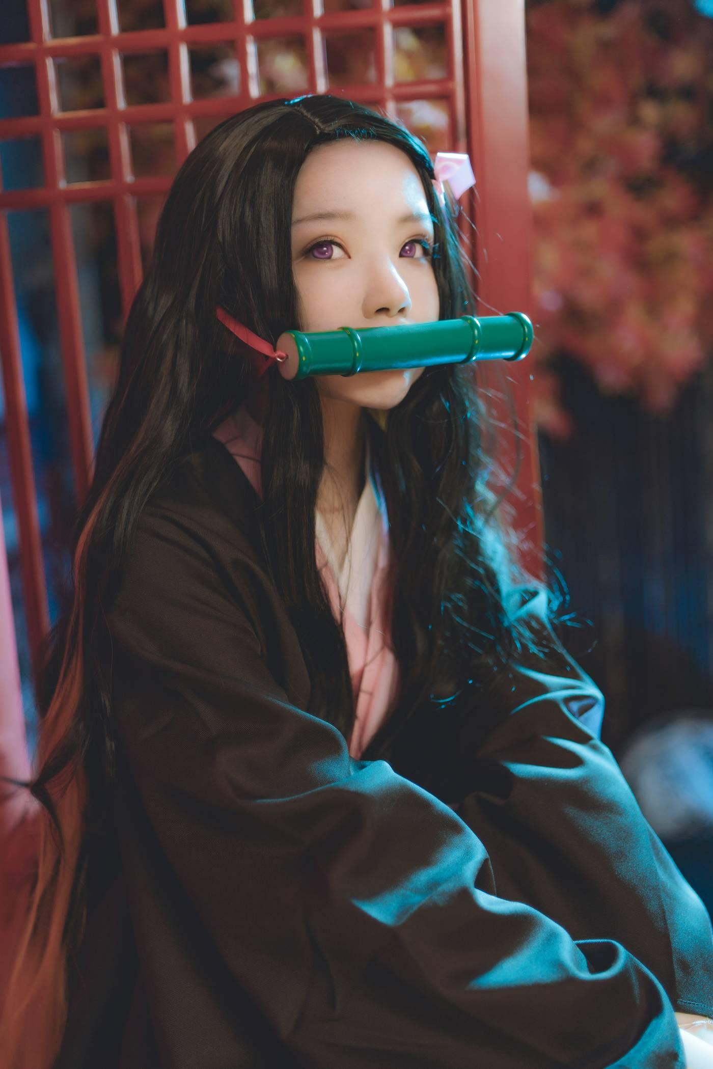 桜桃喵 – NO.88 鬼滅之刃 [21P]插图8