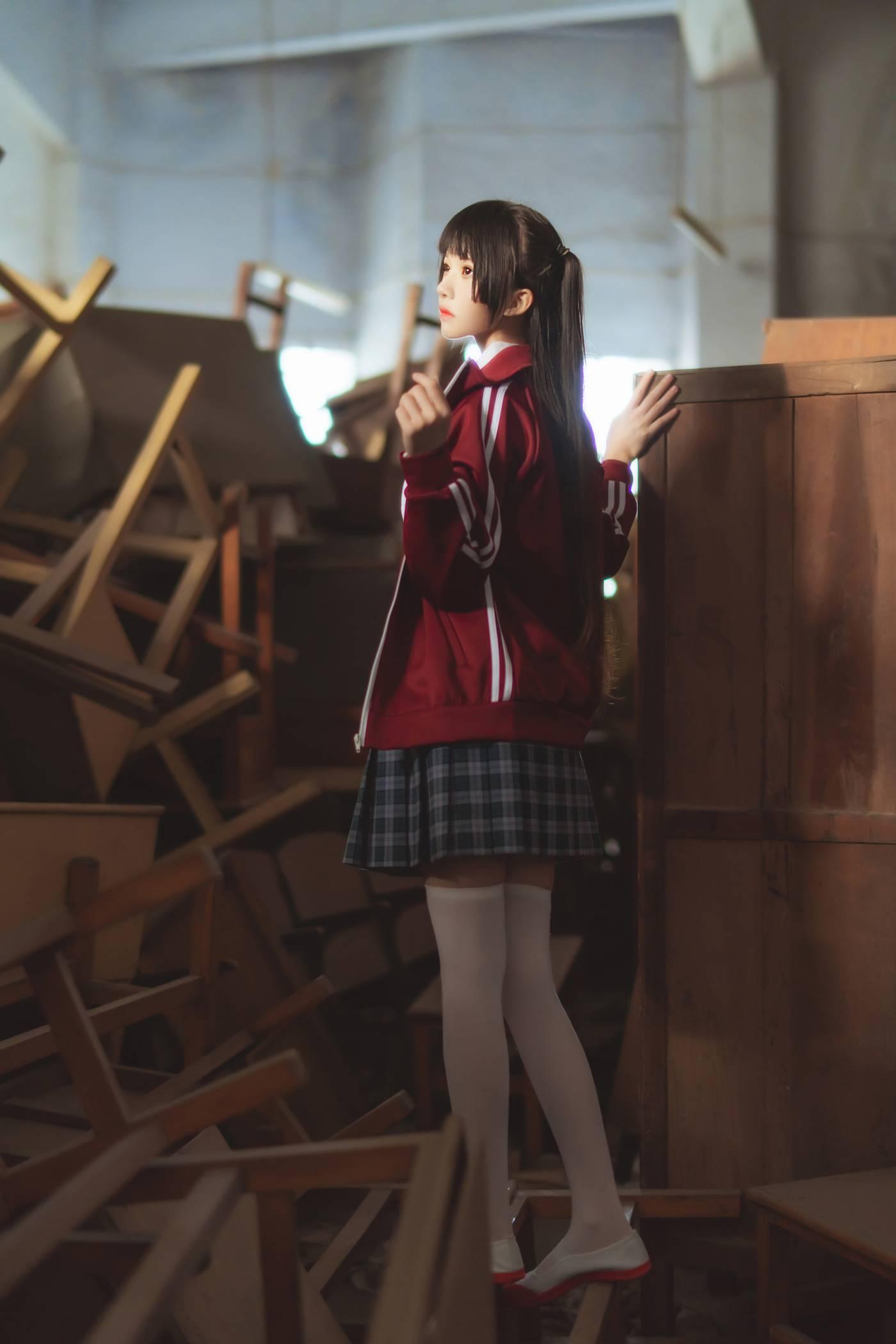 桜桃喵 – NO.57 未熟3 废弃教室 [38P]插图4