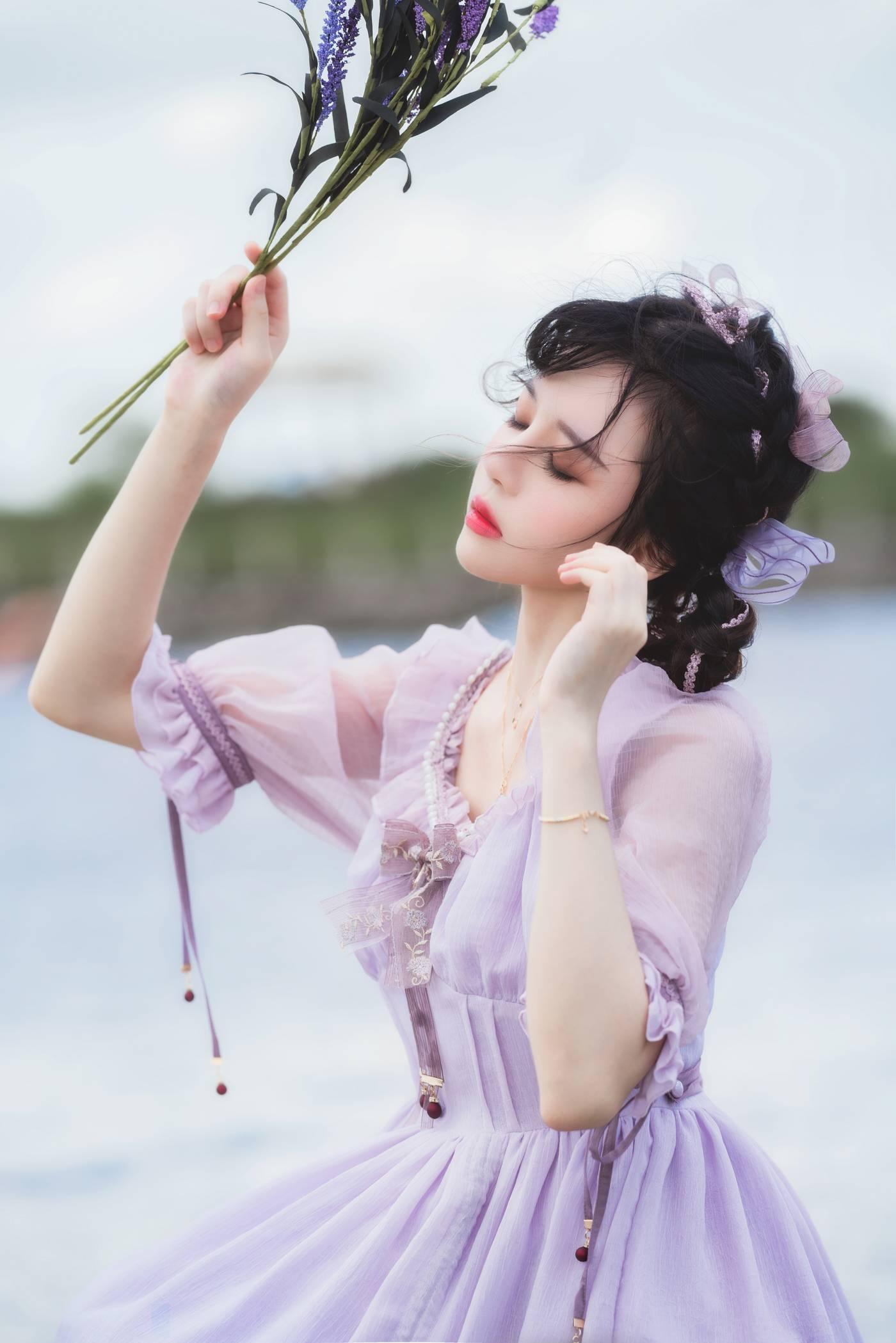 桜桃喵 – NO.101 少女×4 -紫萱（15P[15P]插图6