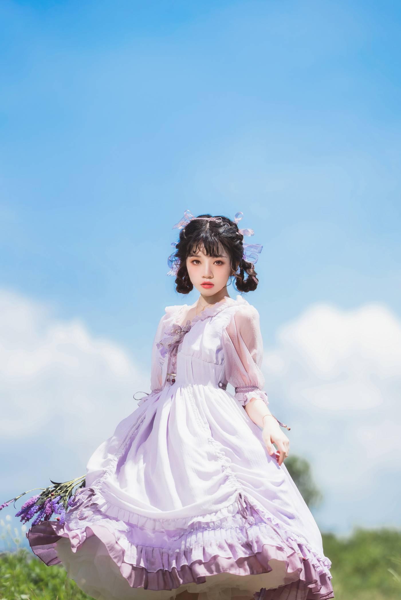桜桃喵 – NO.101 少女×4 -紫萱（15P[15P]插图7
