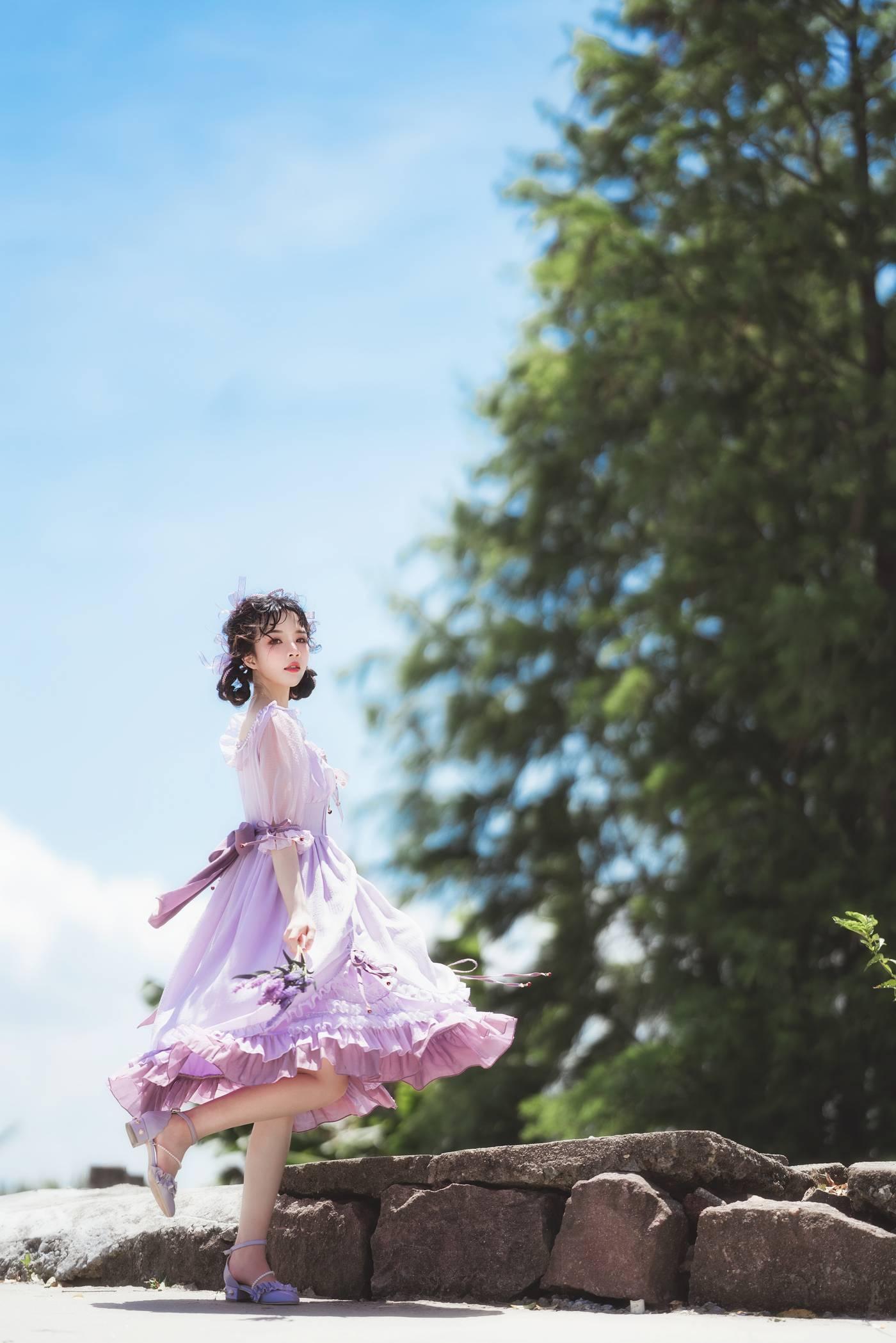 桜桃喵 – NO.101 少女×4 -紫萱（15P[15P]插图9