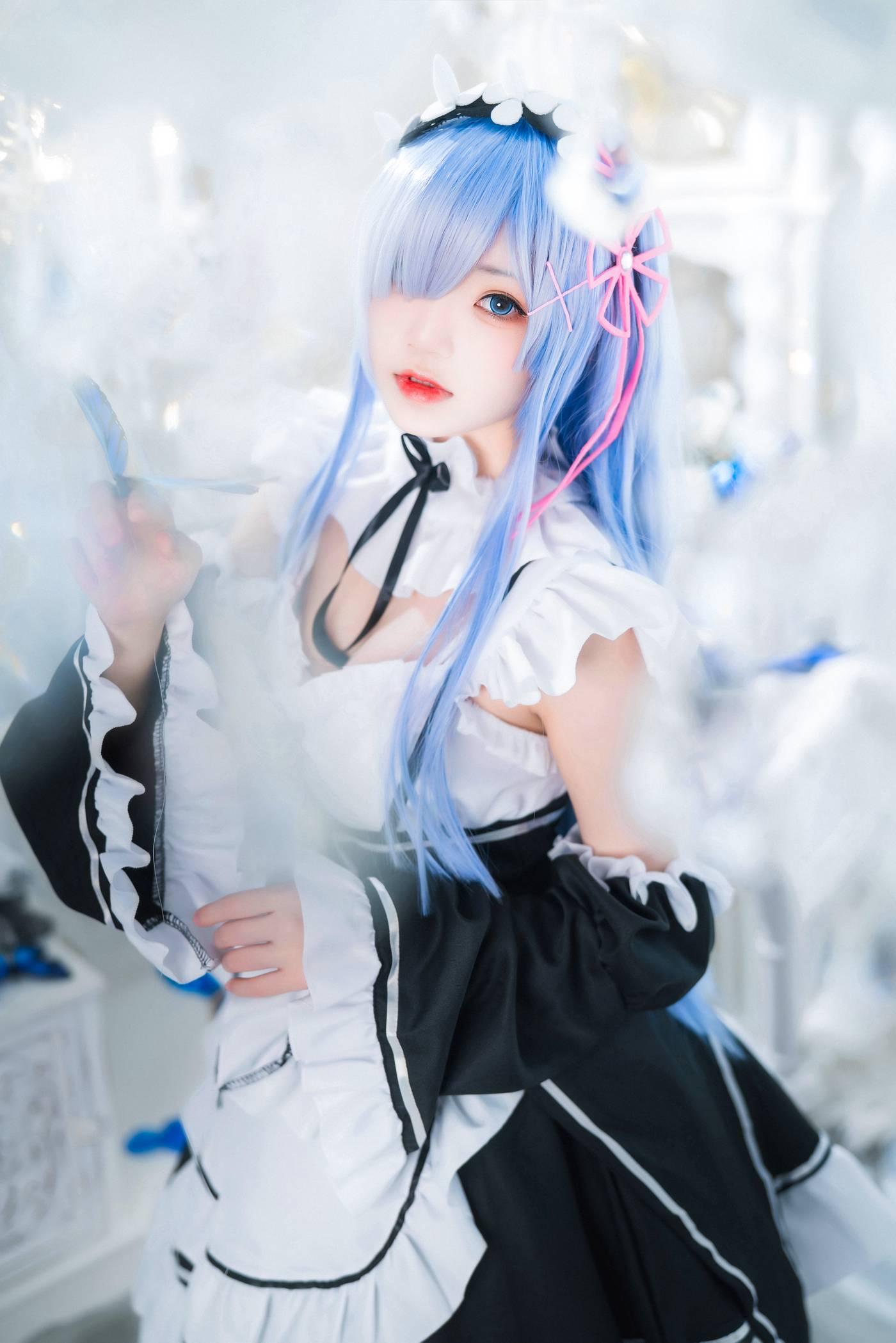 桜桃喵 – NO.131 长发蕾姆02 [44P]插图5