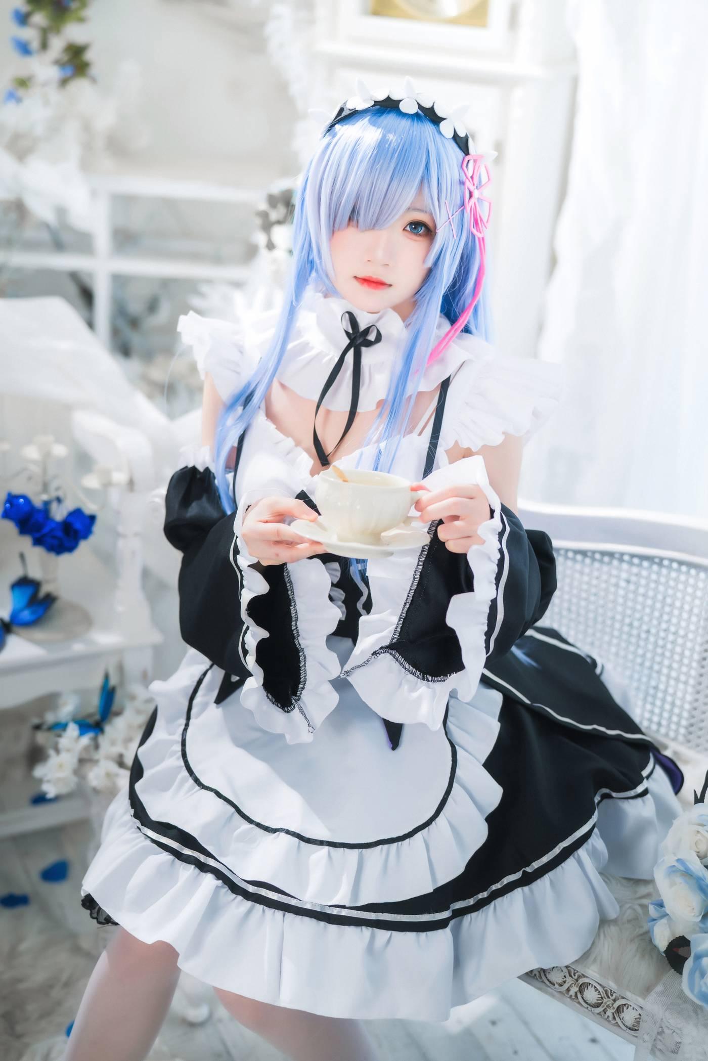 桜桃喵 – NO.131 长发蕾姆02 [44P]插图6