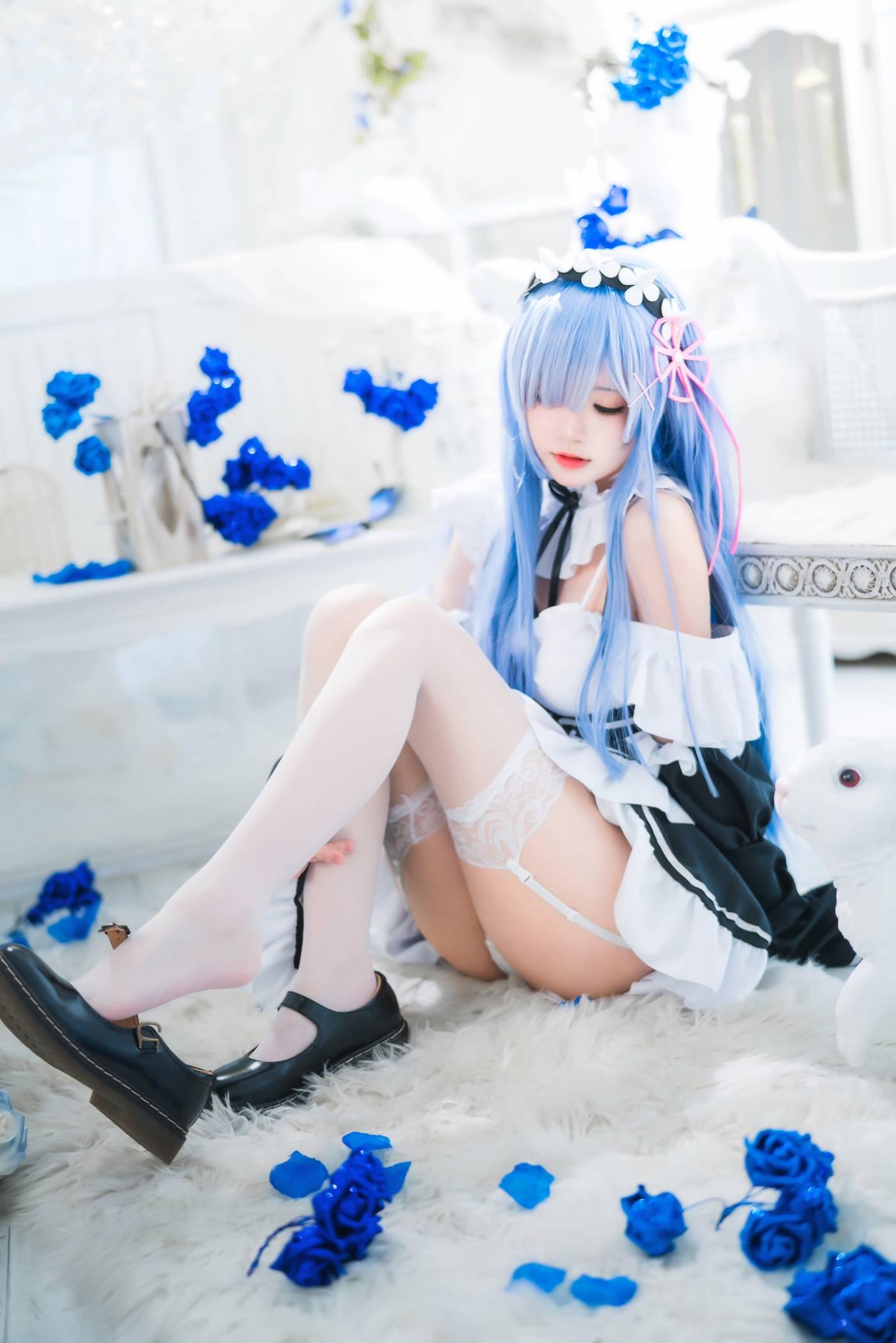 桜桃喵 – NO.131 长发蕾姆02 [44P]插图8