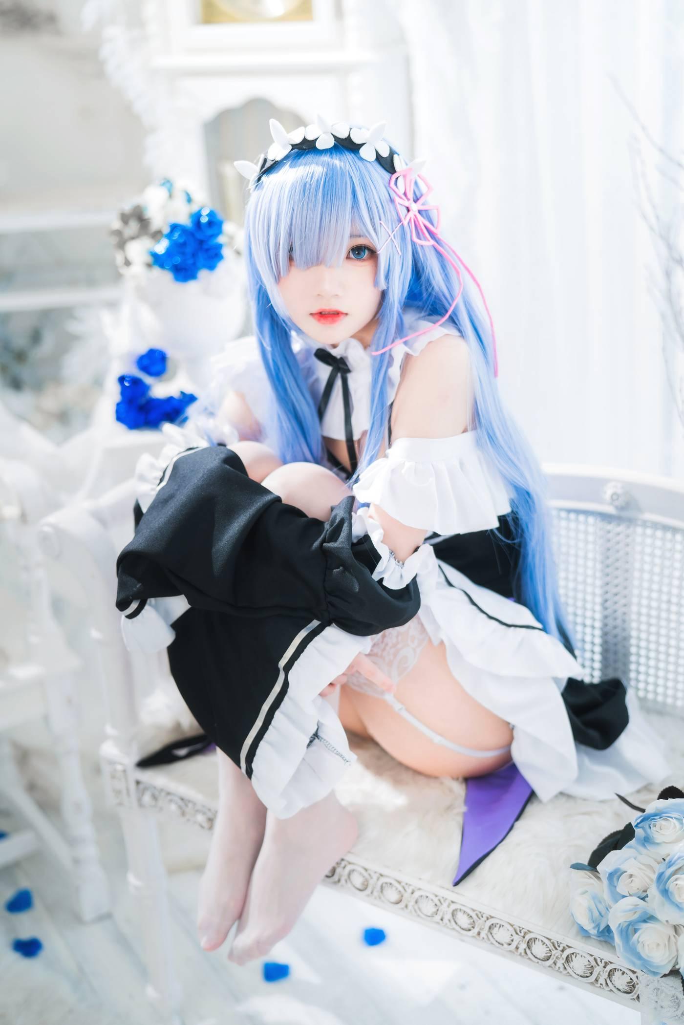 桜桃喵 – NO.131 长发蕾姆02 [44P]插图9