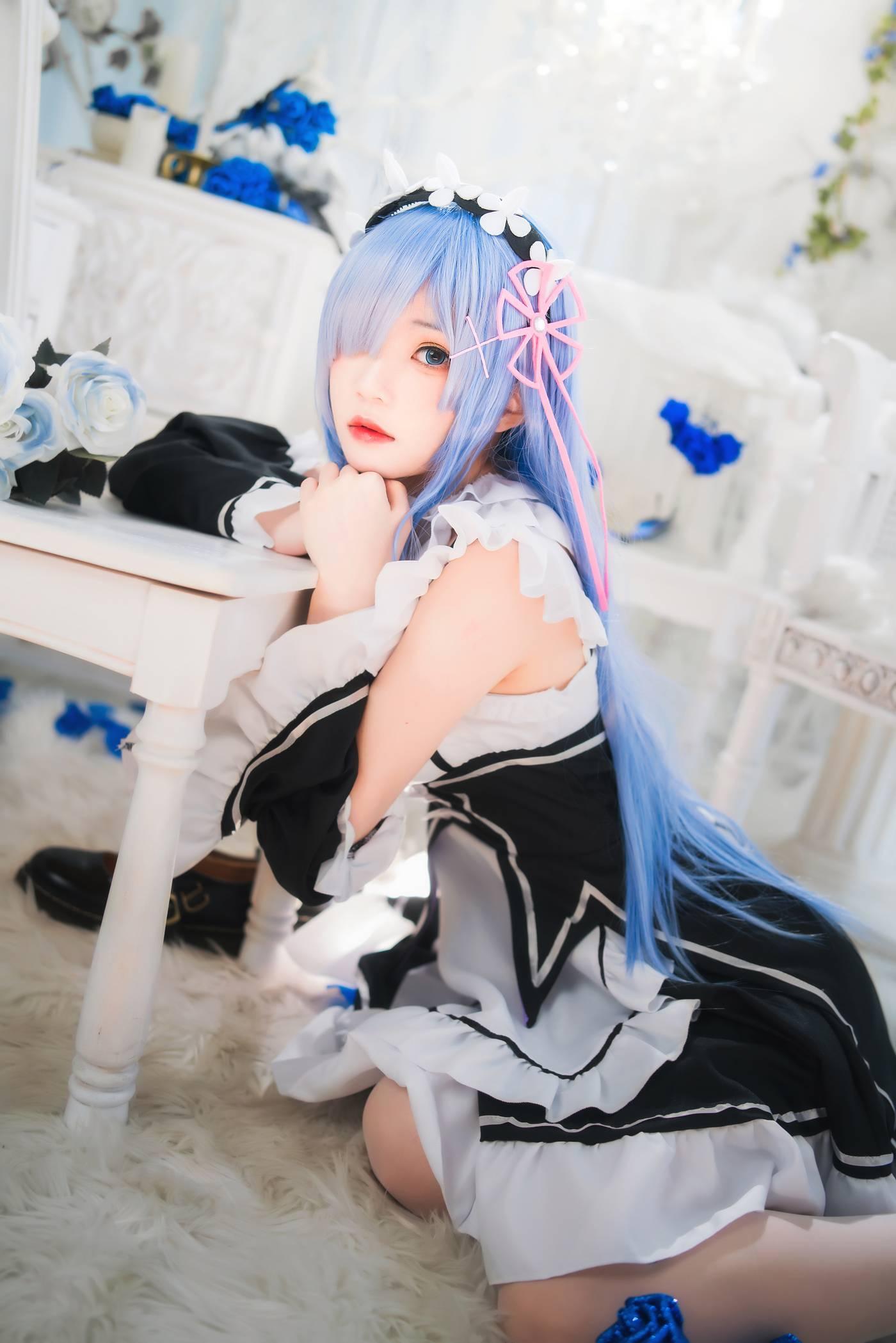桜桃喵 – NO.131 长发蕾姆02 [44P]插图3