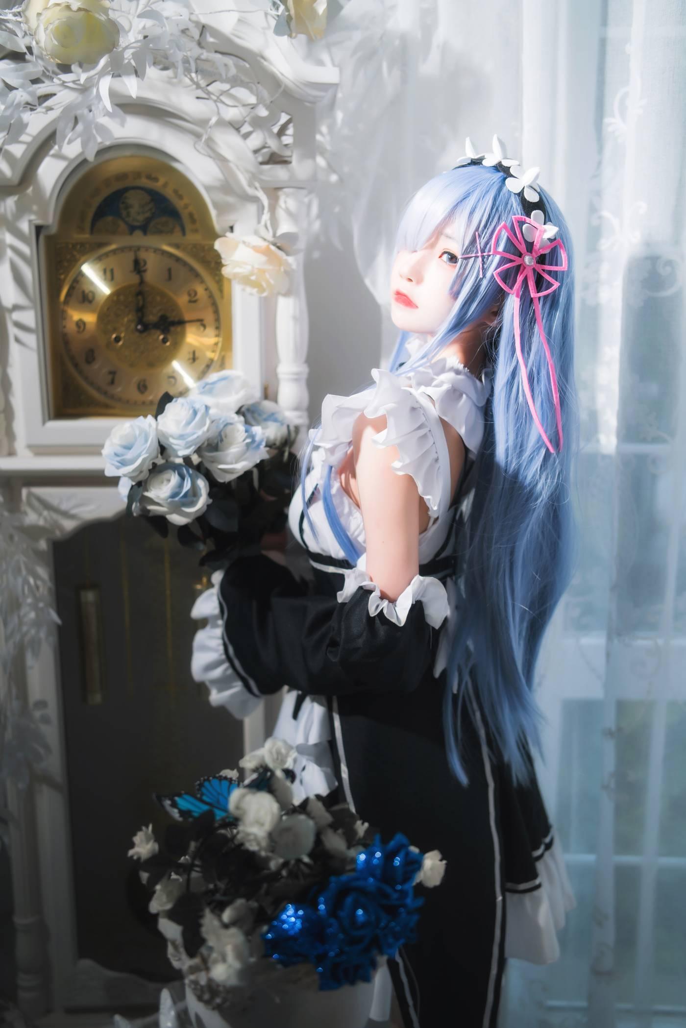 桜桃喵 – NO.131 长发蕾姆02 [44P]插图4