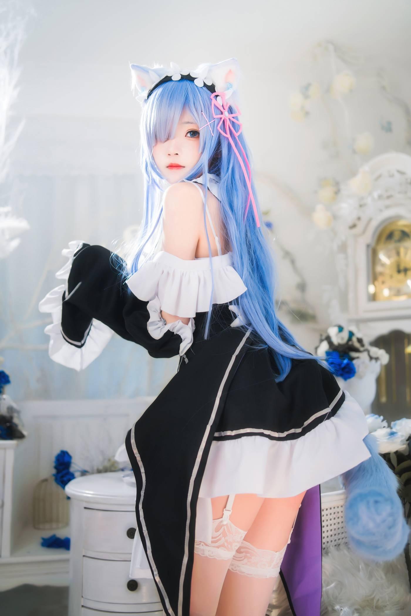 桜桃喵 – NO.131 长发蕾姆02 [44P]插图9