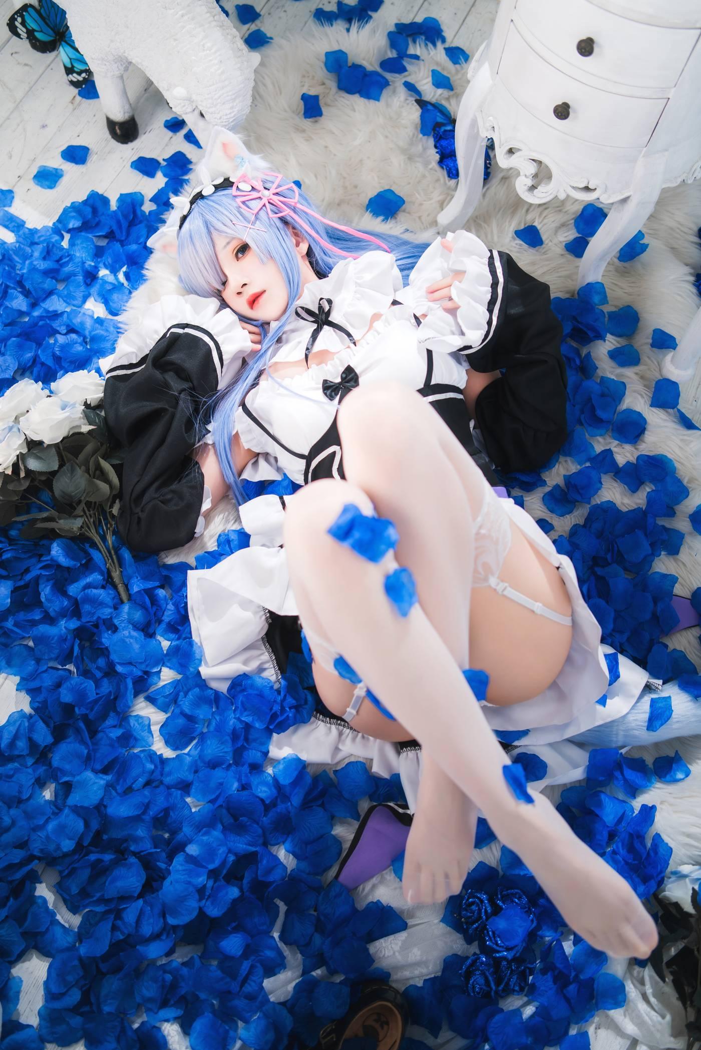 桜桃喵 – NO.131 长发蕾姆02 [44P]插图1