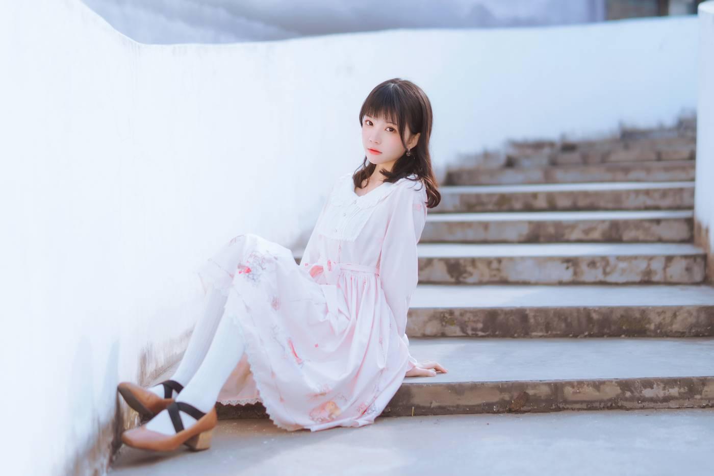 桜桃喵 – NO.99 清新×4 -三月（16p[16P]插图8