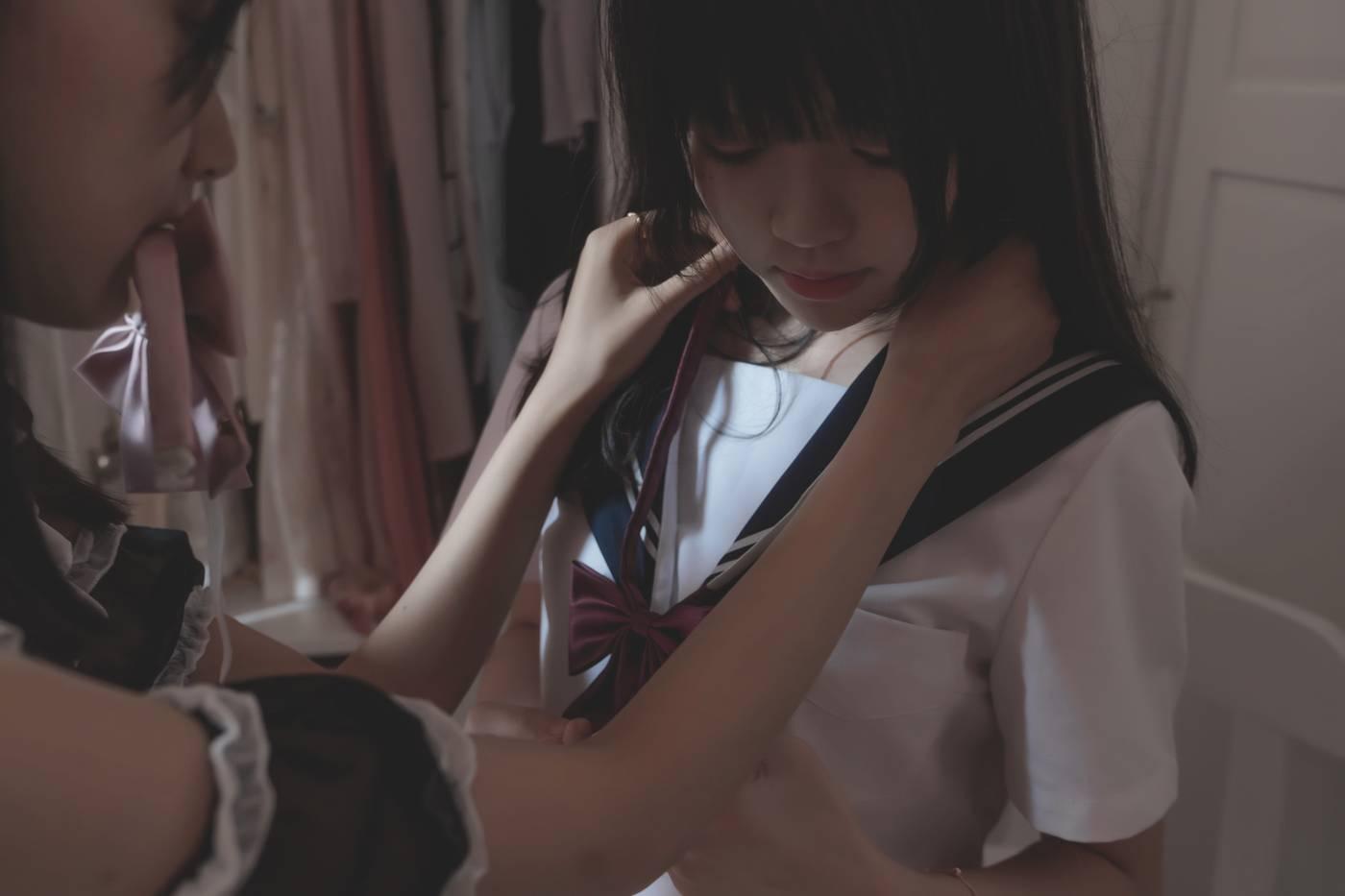 桜桃喵 – NO.71 皆(制服×妹抖) [33P]插图6