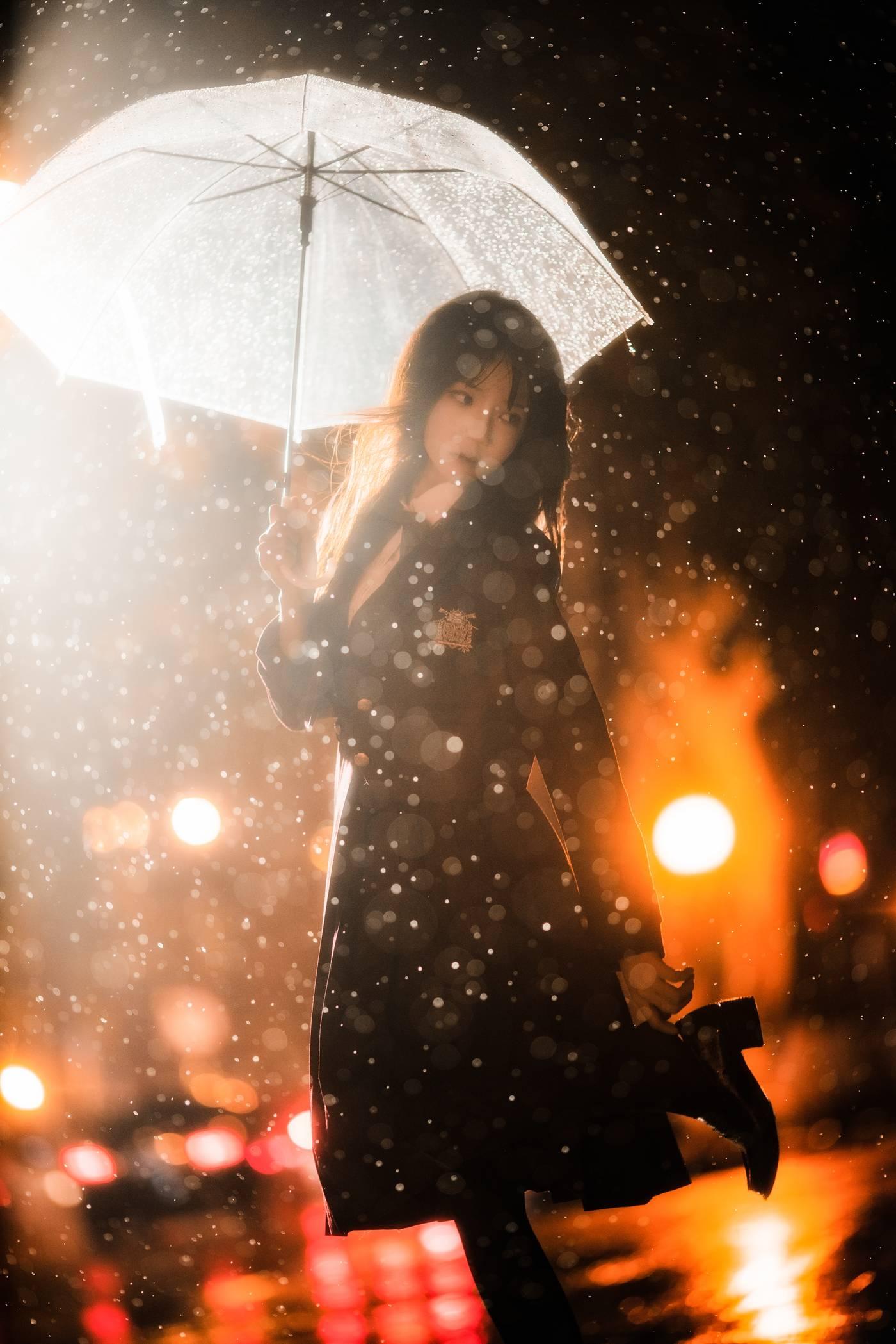 桜桃喵 – NO.60 未熟3 雨下 [43P]插图6