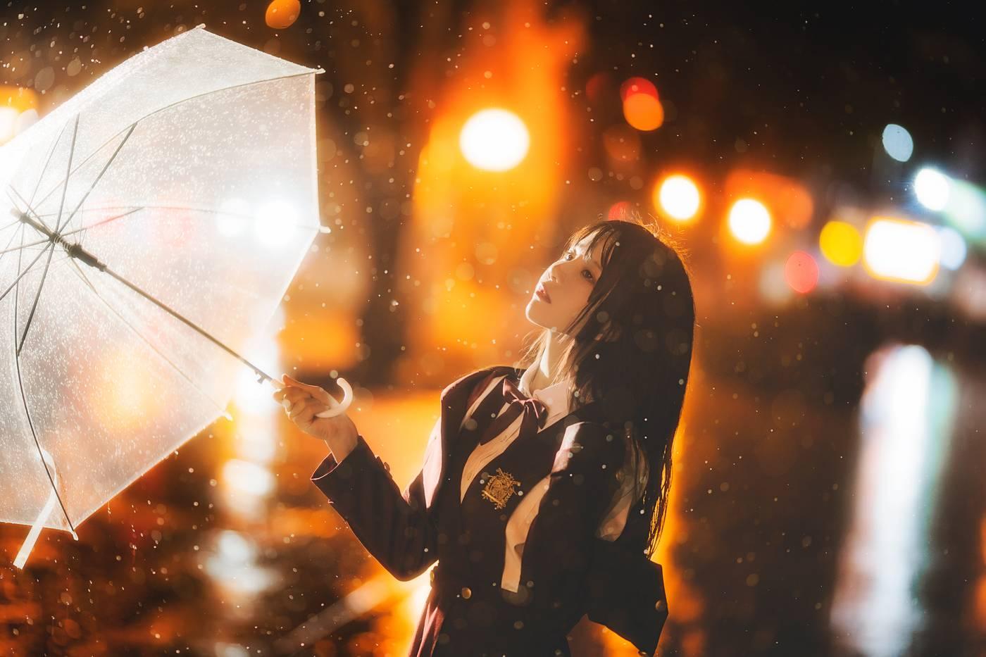 桜桃喵 – NO.60 未熟3 雨下 [43P]插图1