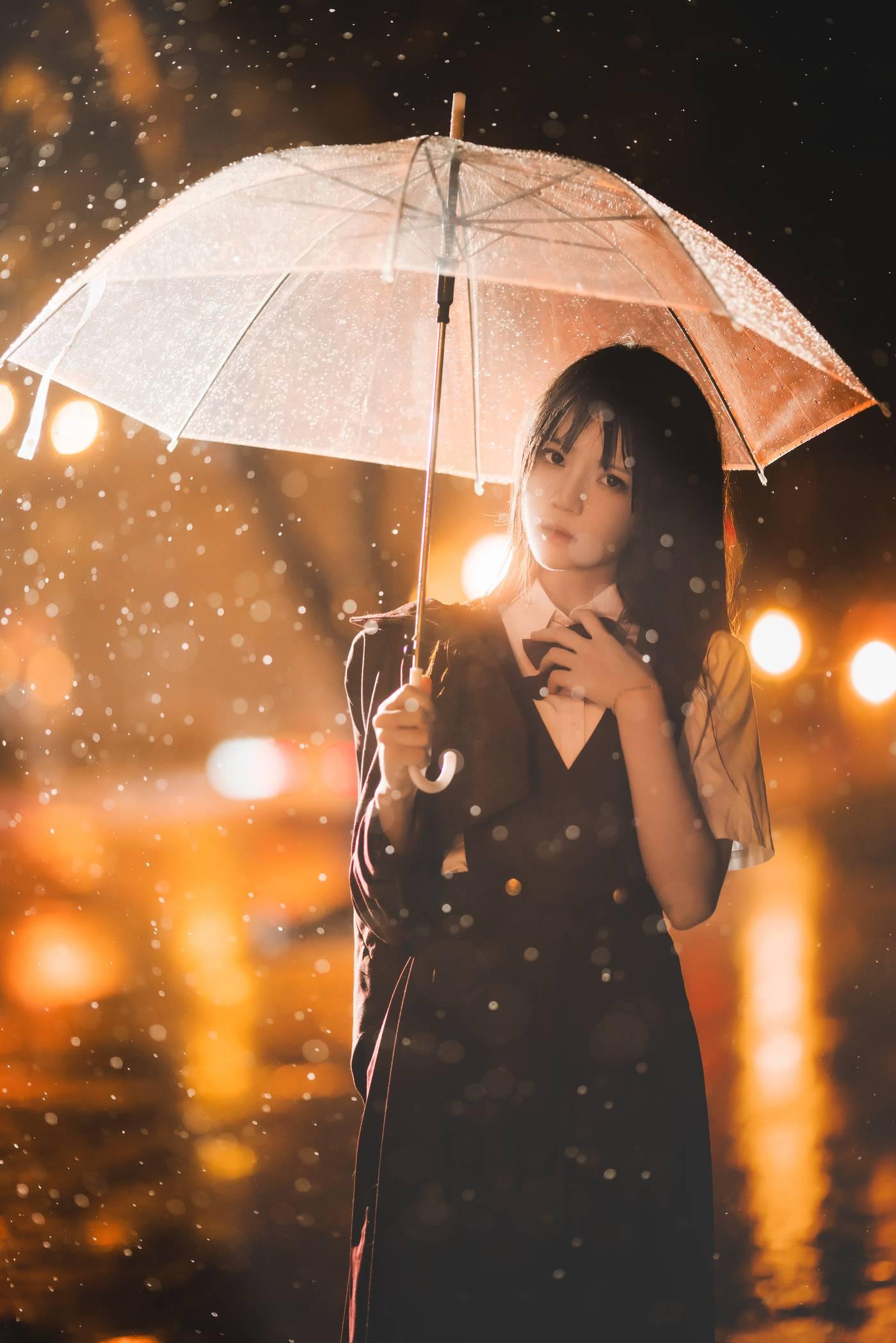 桜桃喵 – NO.60 未熟3 雨下 [43P]插图2