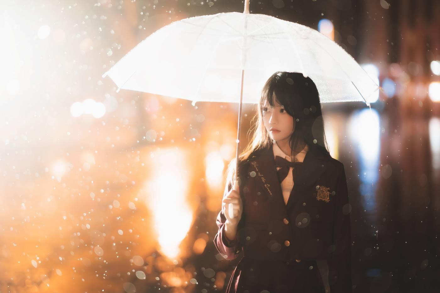 桜桃喵 – NO.60 未熟3 雨下 [43P]插图5