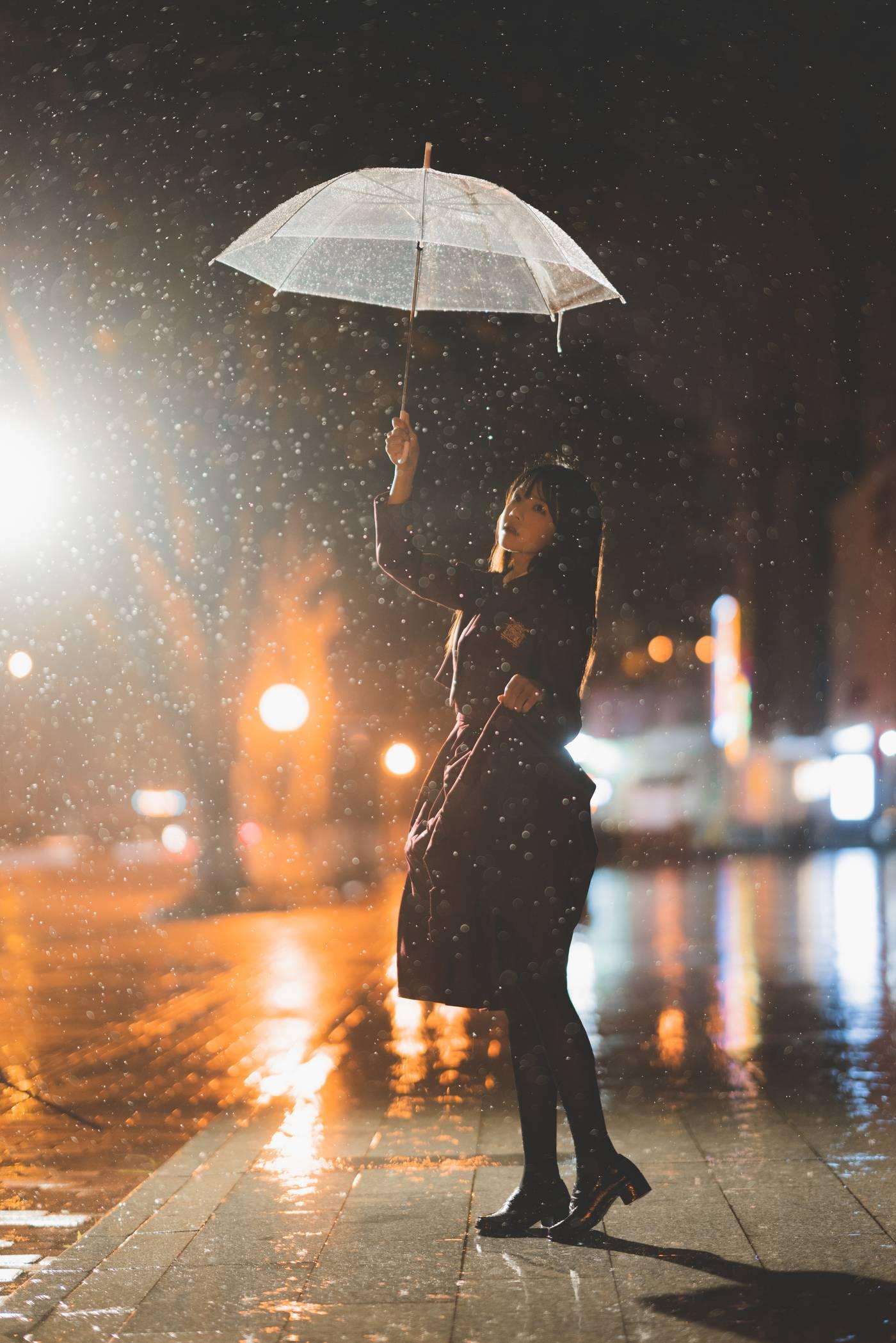 桜桃喵 – NO.60 未熟3 雨下 [43P]插图6