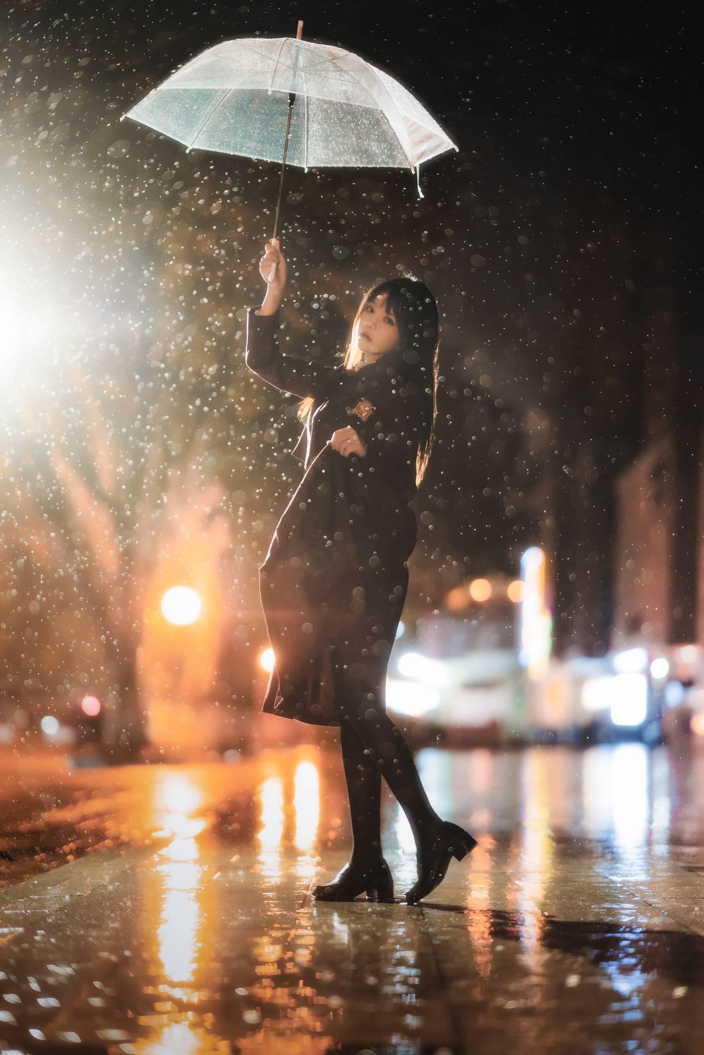桜桃喵 – NO.60 未熟3 雨下 [43P]插图7