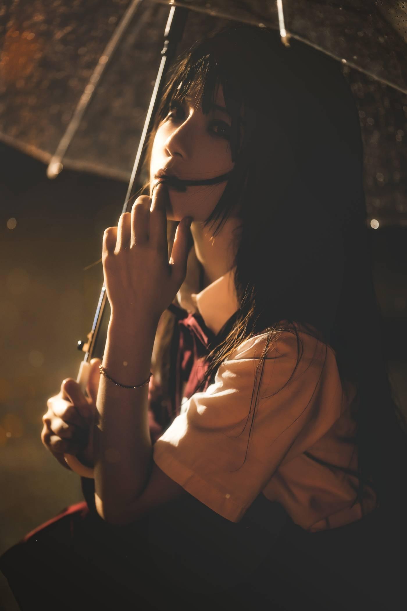 桜桃喵 – NO.60 未熟3 雨下 [43P]插图5