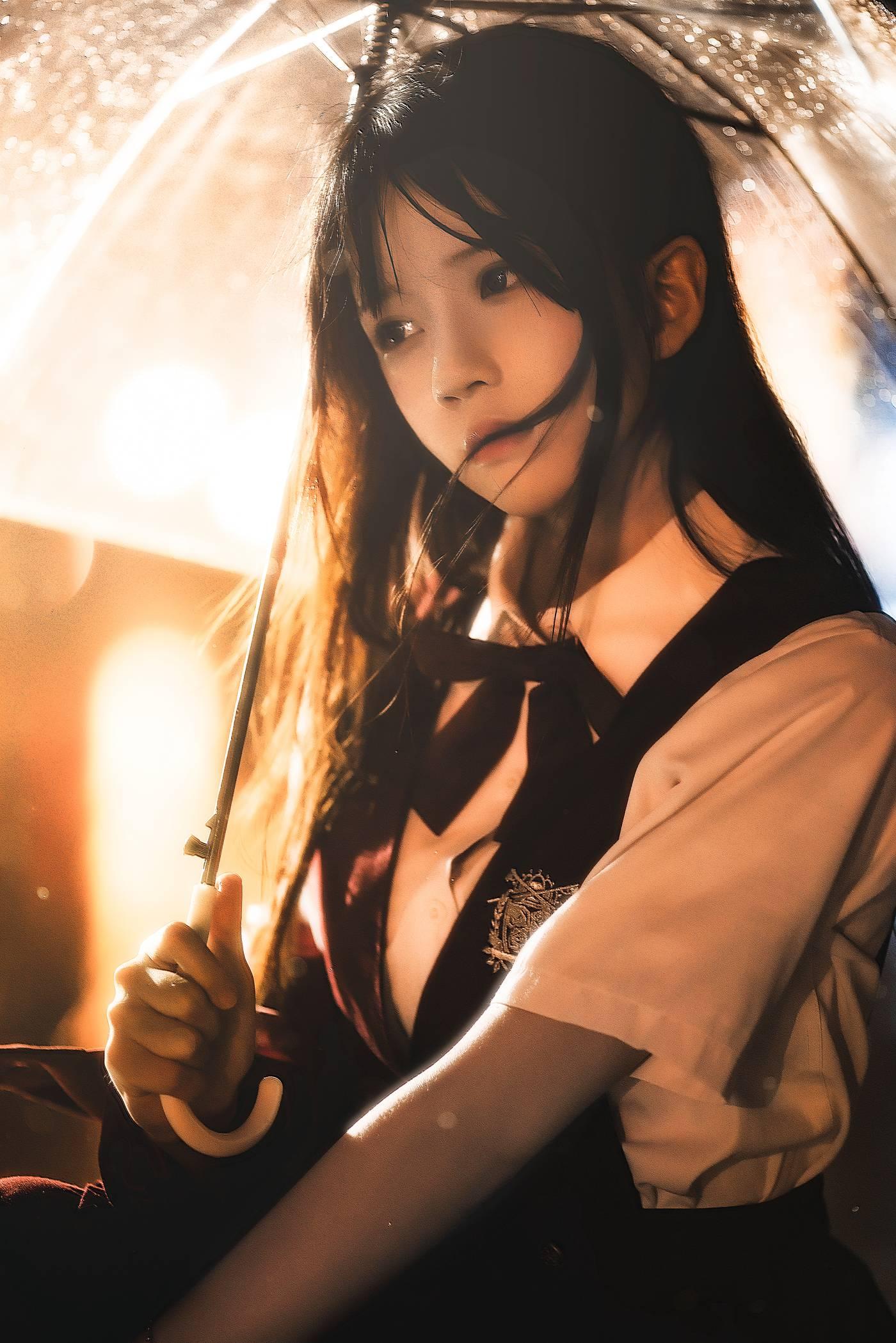 桜桃喵 – NO.60 未熟3 雨下 [43P]插图6