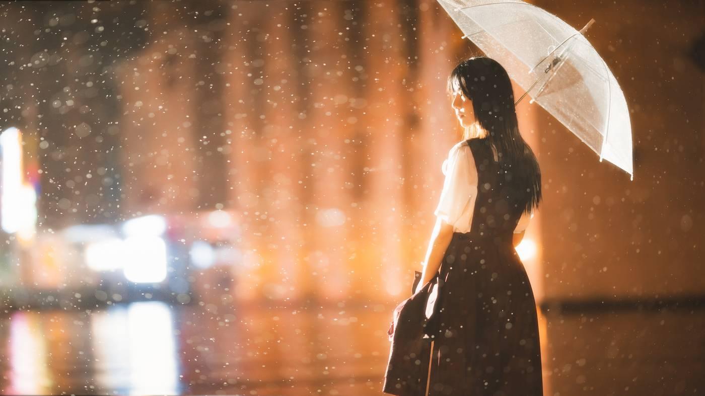 桜桃喵 – NO.60 未熟3 雨下 [43P]插图