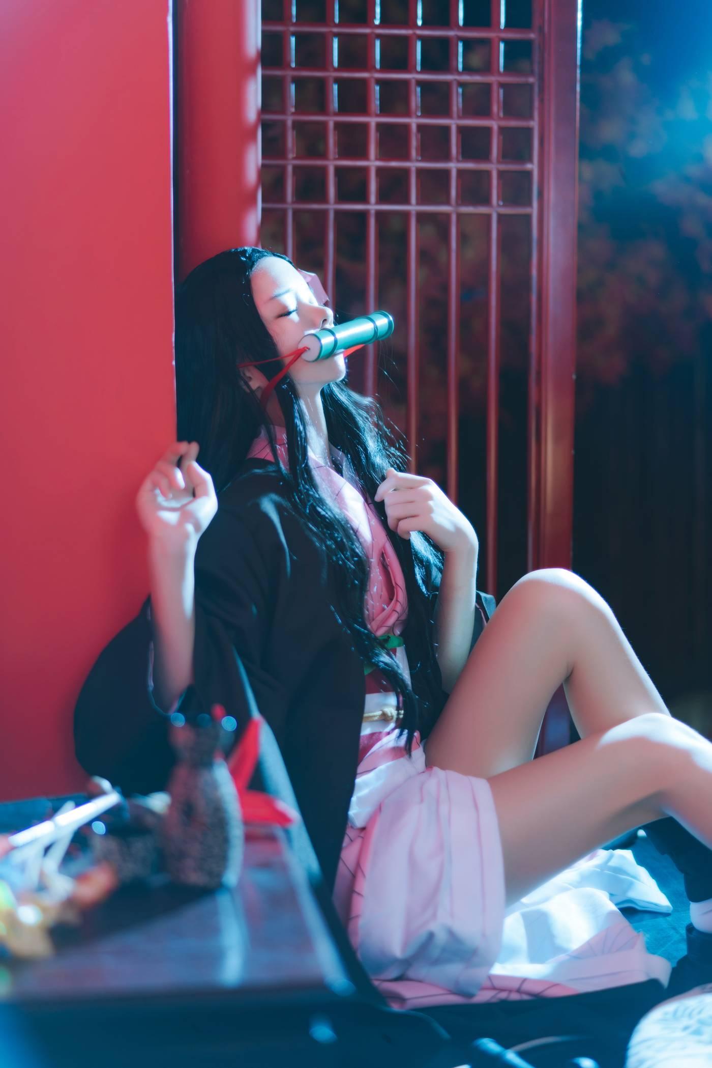 桜桃喵 – NO.62 灶门祢豆子 [21P]插图3