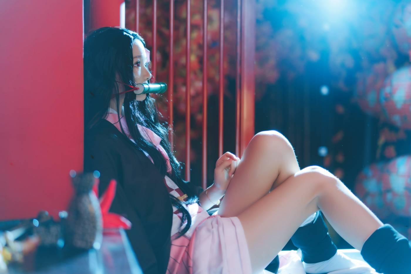 桜桃喵 – NO.62 灶门祢豆子 [21P]插图4
