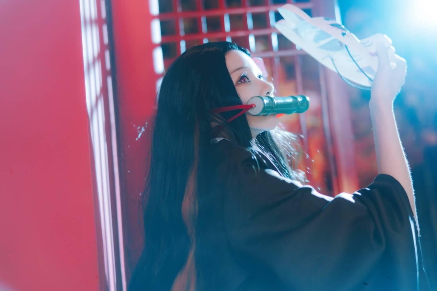 桜桃喵 – NO.62 灶门祢豆子 [21P]插图5