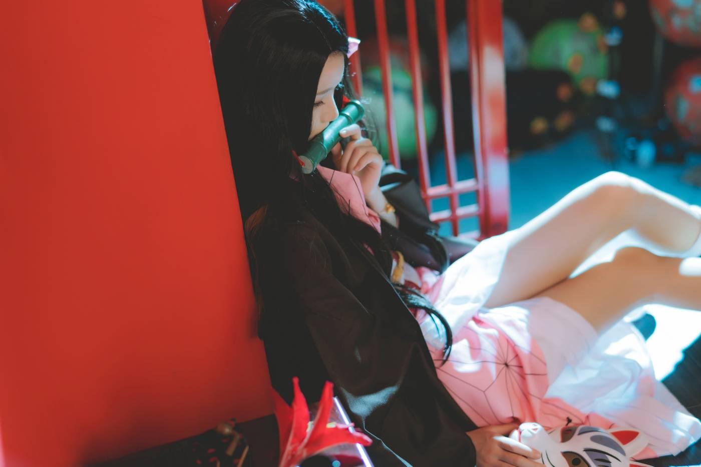 桜桃喵 – NO.62 灶门祢豆子 [21P]插图8