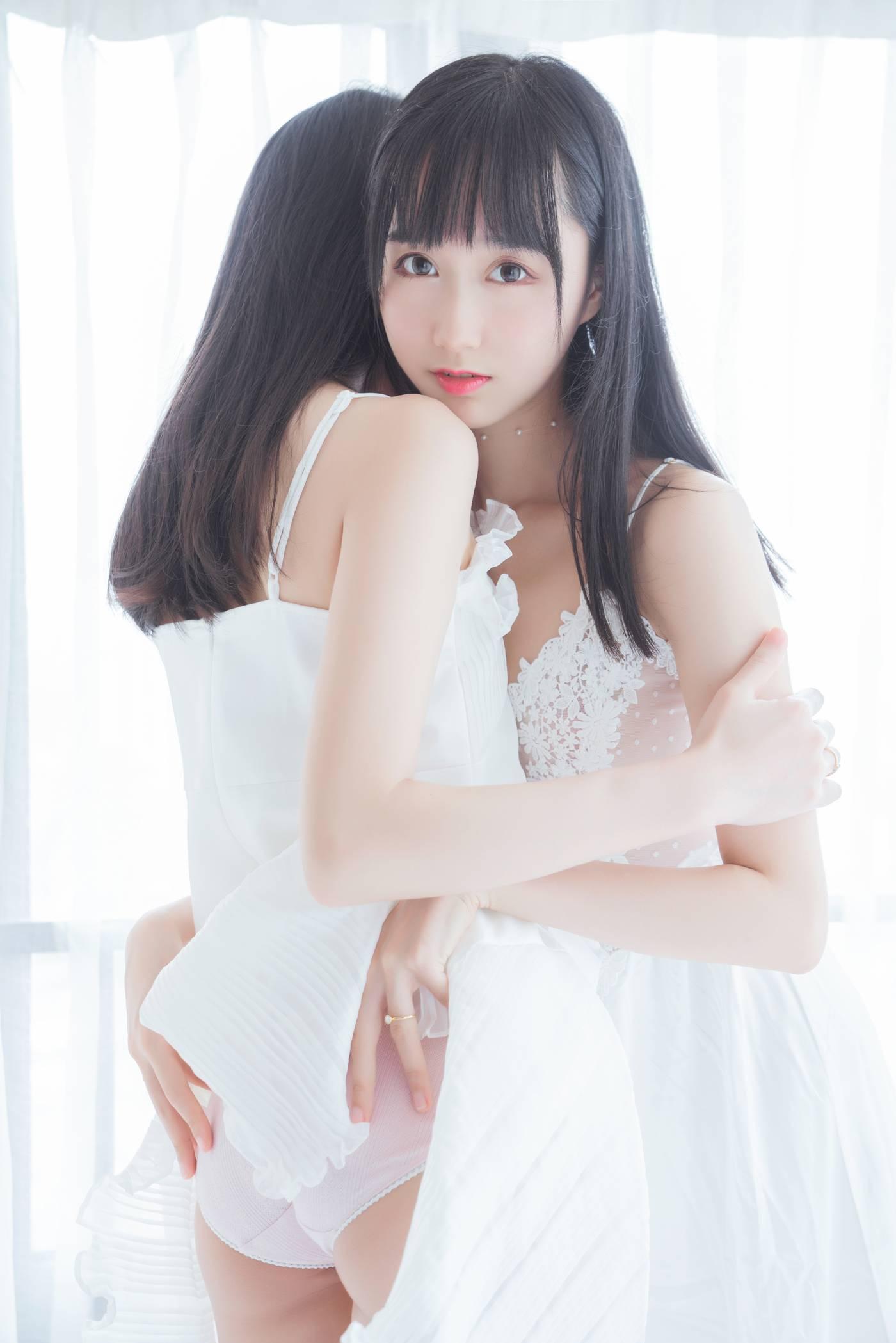 桜桃喵 – NO.47 朝(白裙×白裙) [58P]插图4