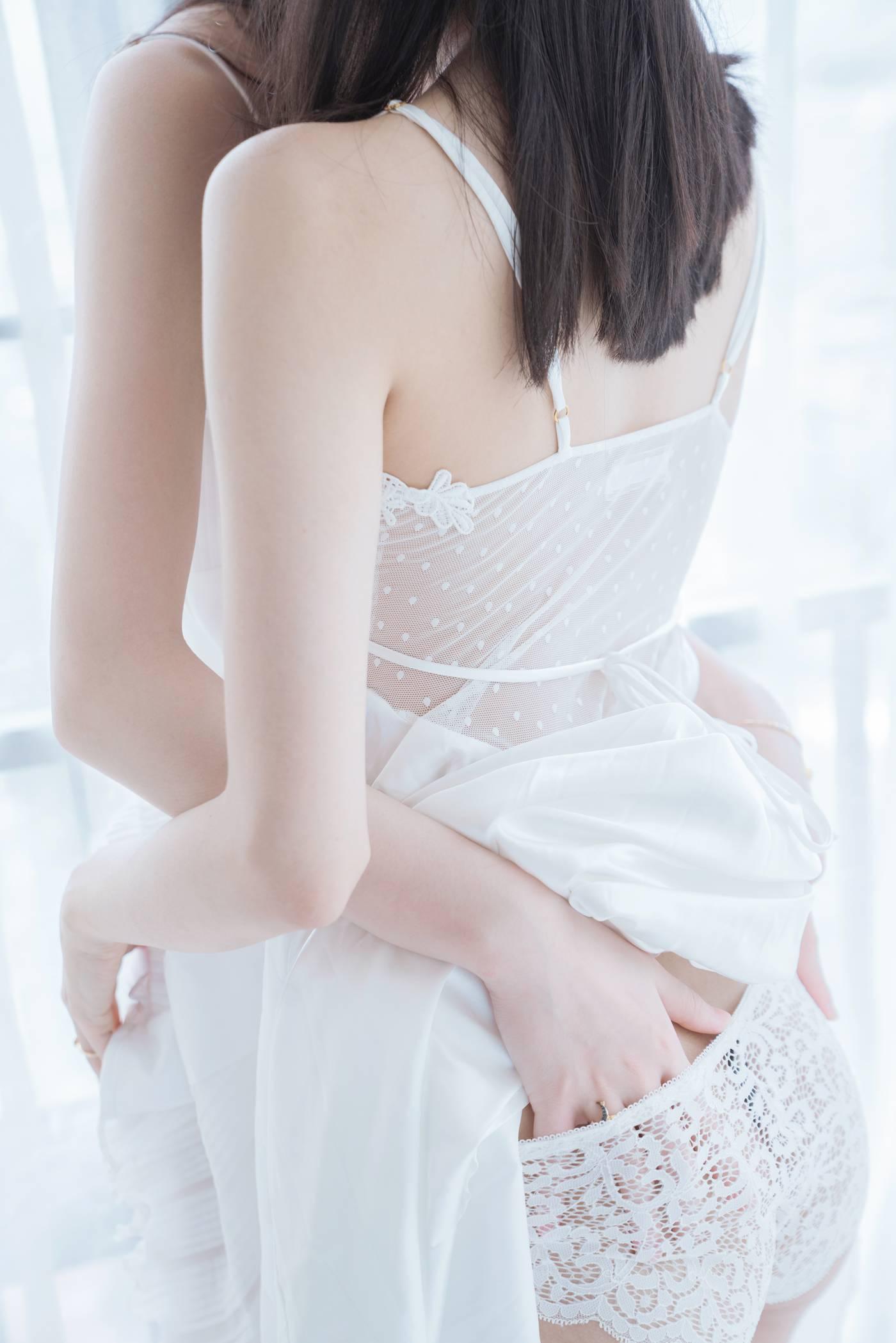 桜桃喵 – NO.47 朝(白裙×白裙) [58P]插图7
