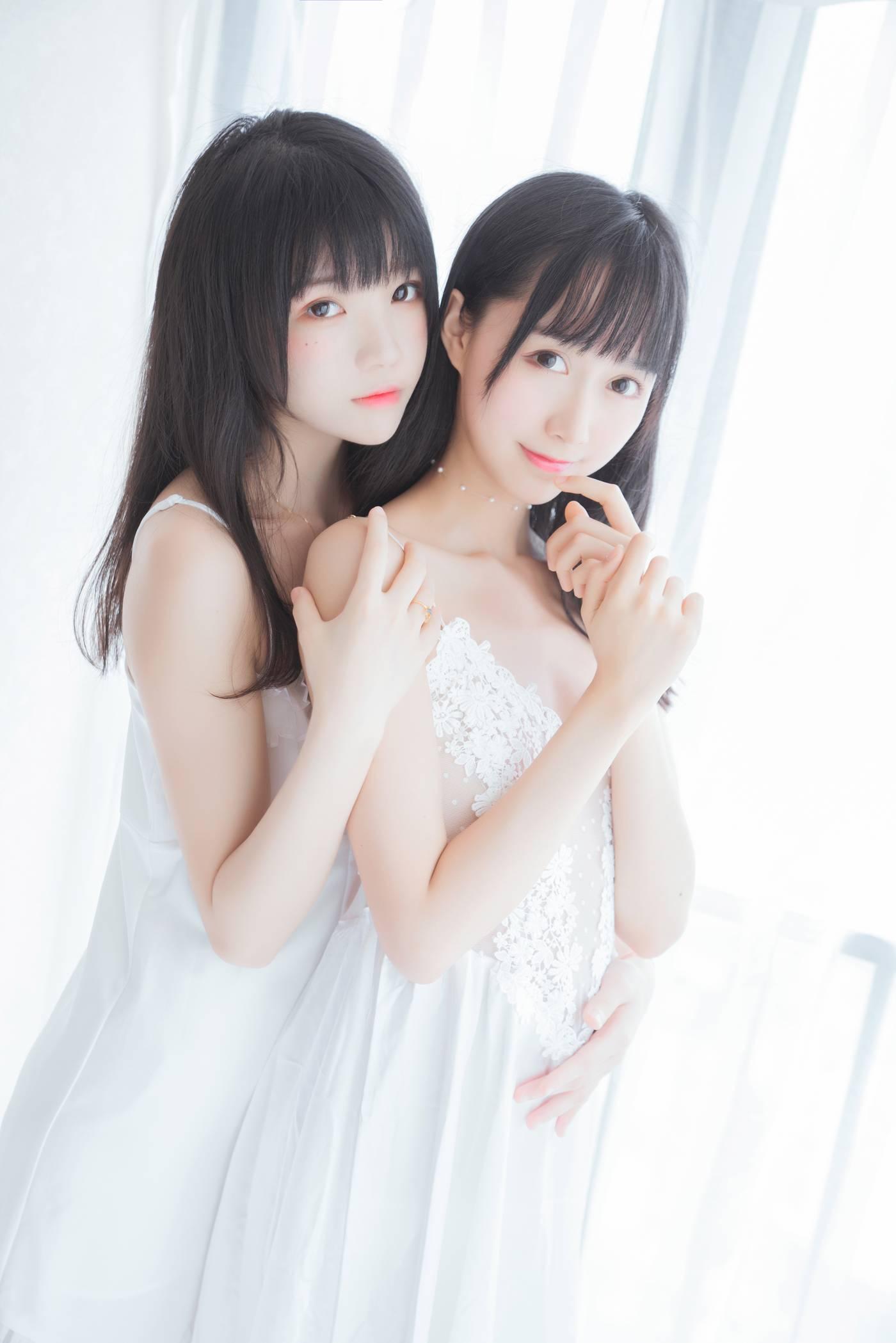桜桃喵 – NO.47 朝(白裙×白裙) [58P]插图