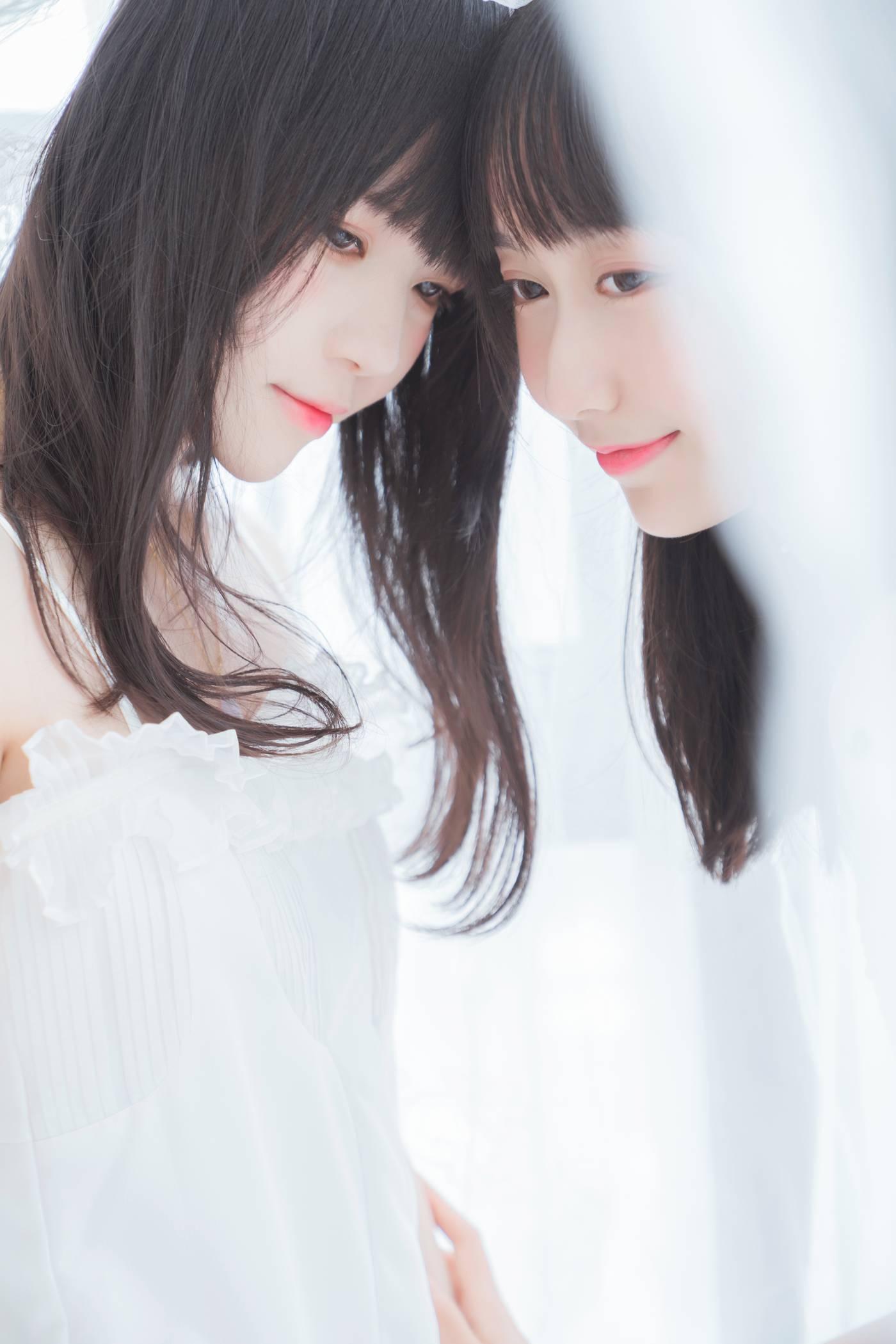 桜桃喵 – NO.47 朝(白裙×白裙) [58P]插图8