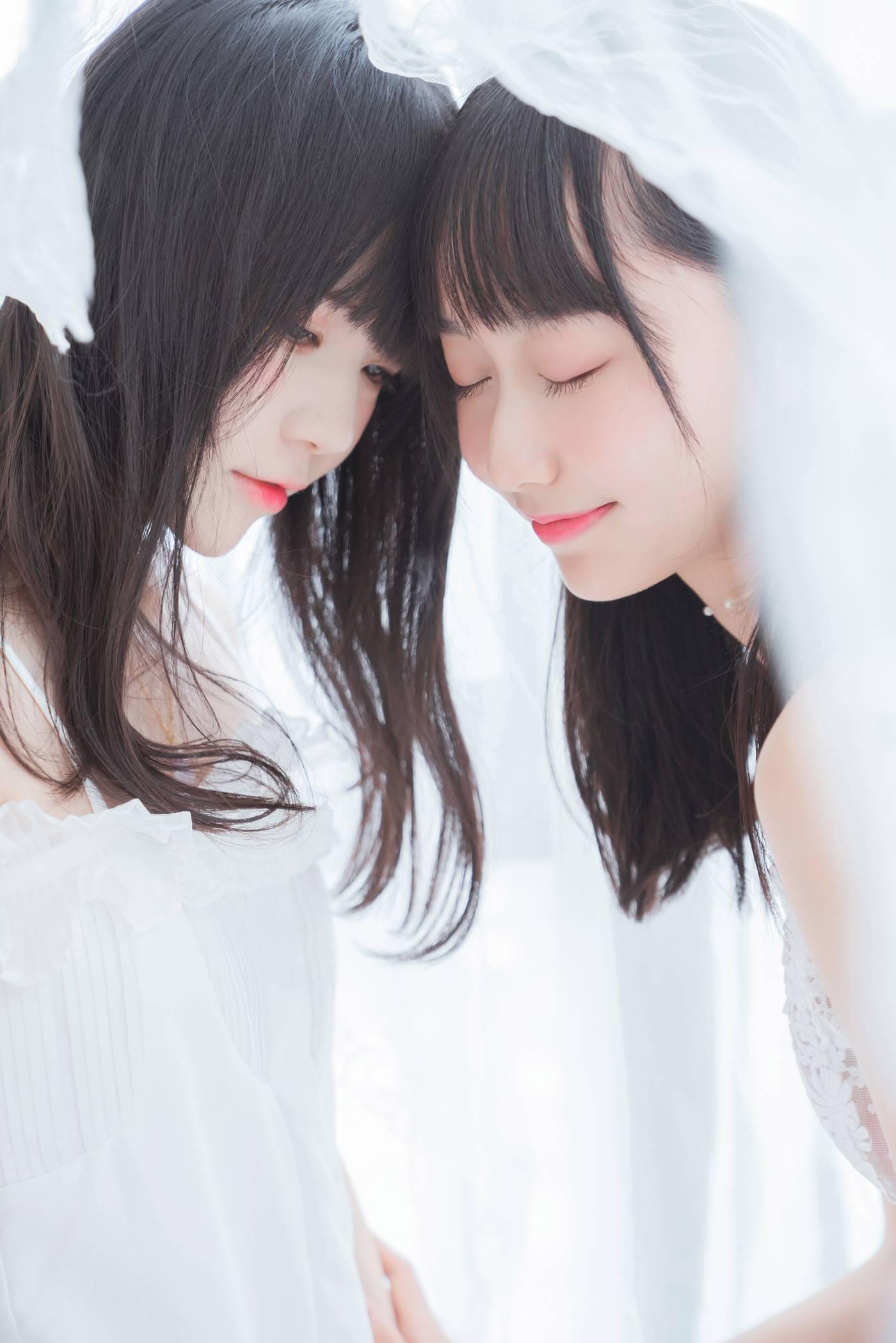 桜桃喵 – NO.47 朝(白裙×白裙) [58P]插图9