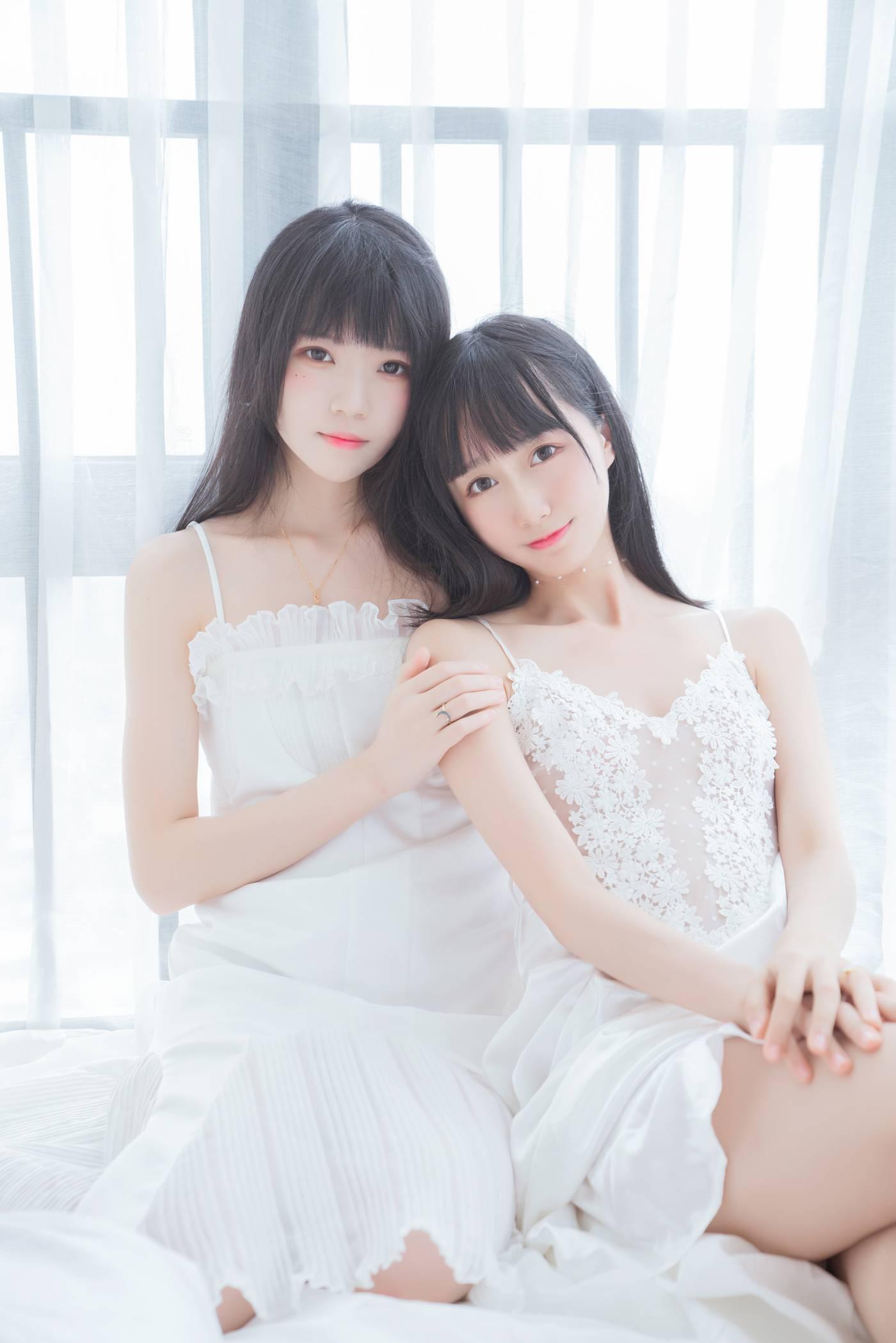 桜桃喵 – NO.47 朝(白裙×白裙) [58P]插图