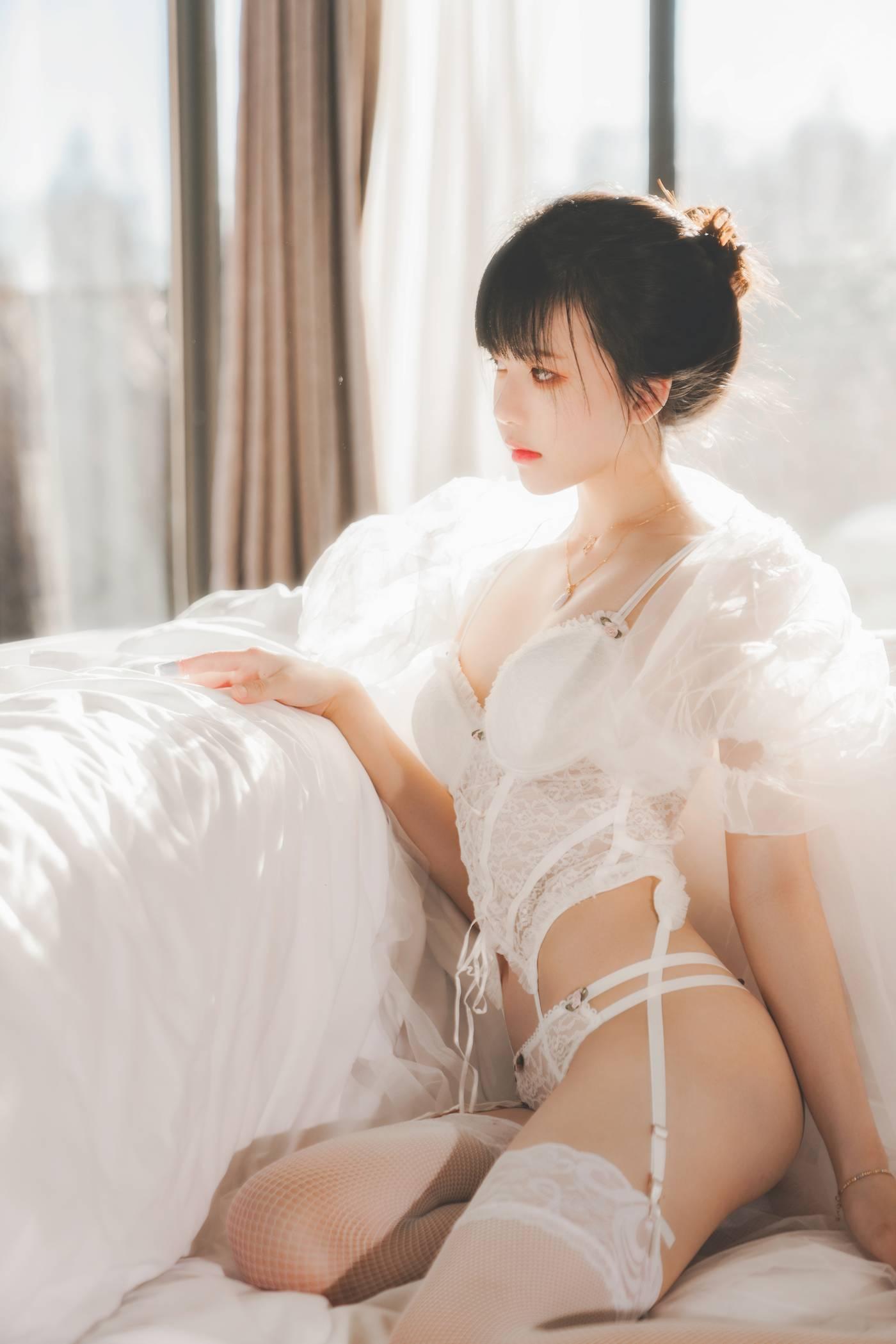 桜桃喵 – NO.94 白纱糖01 [35P]插图6