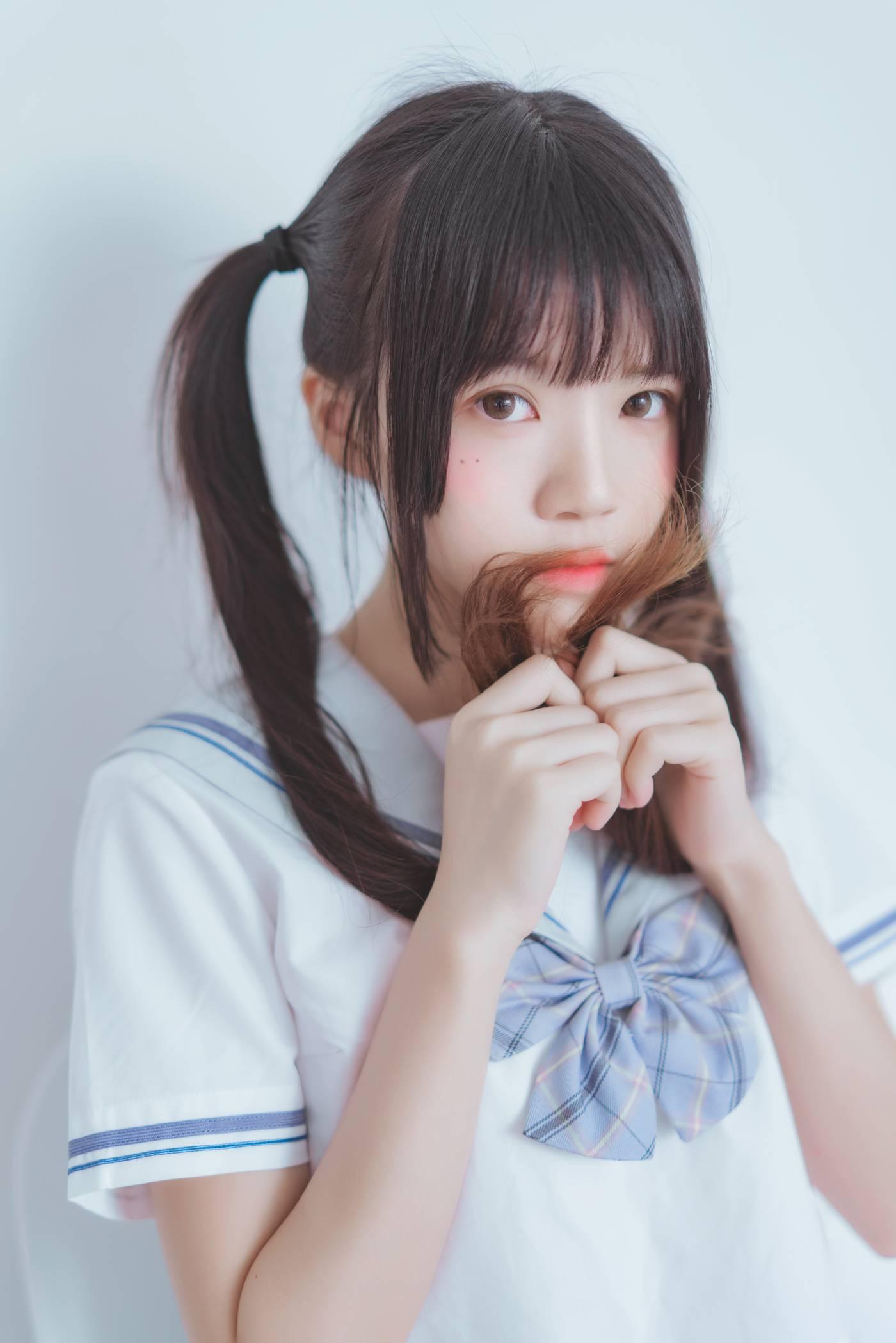 桜桃喵 – NO.55 未熟2 黑丝 [49P]插图6