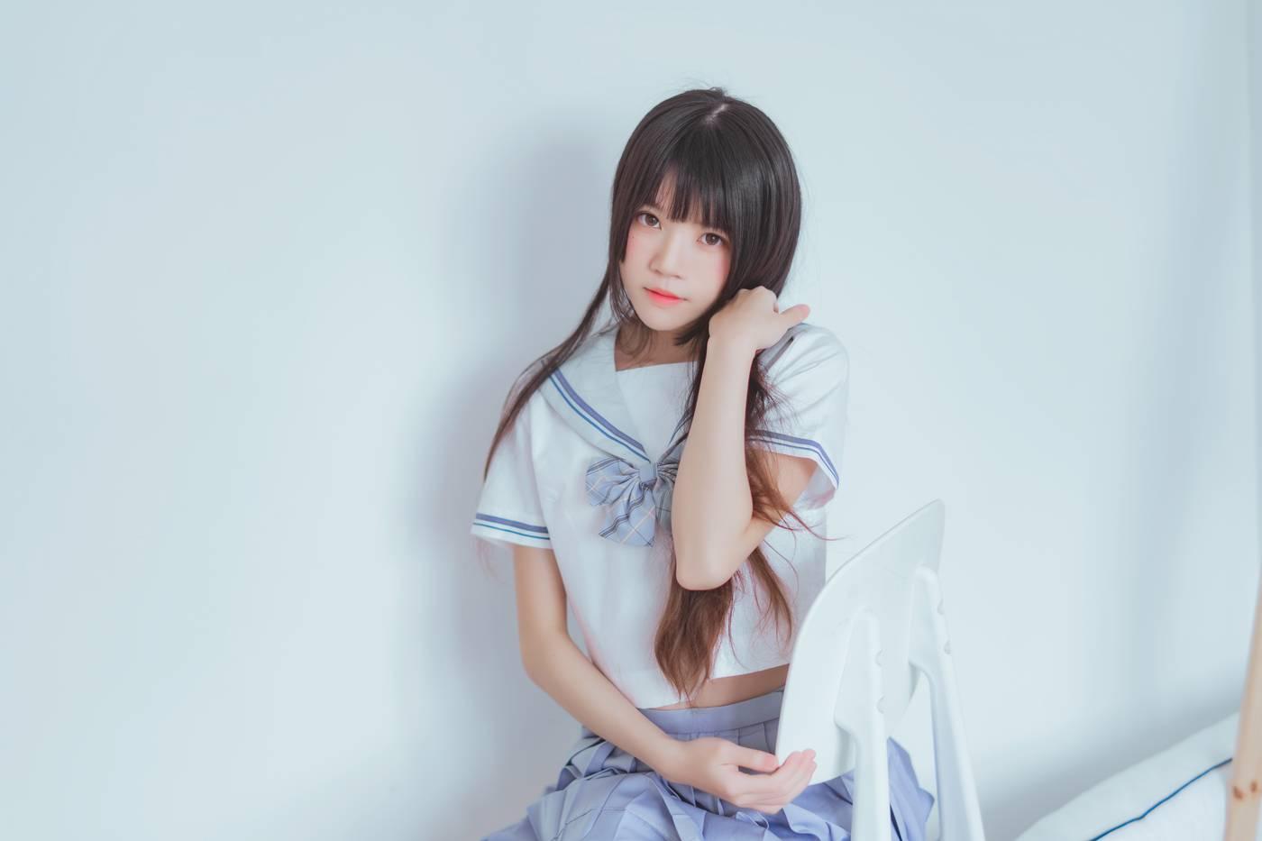 桜桃喵 – NO.55 未熟2 黑丝 [49P]插图7