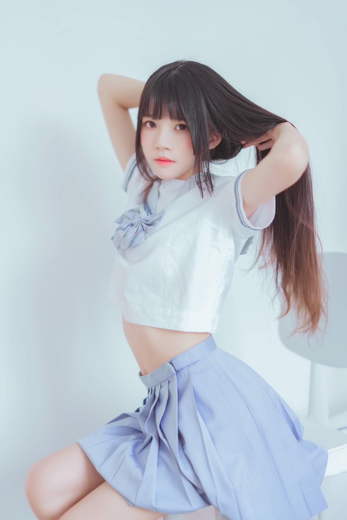 桜桃喵 – NO.55 未熟2 黑丝 [49P]插图8