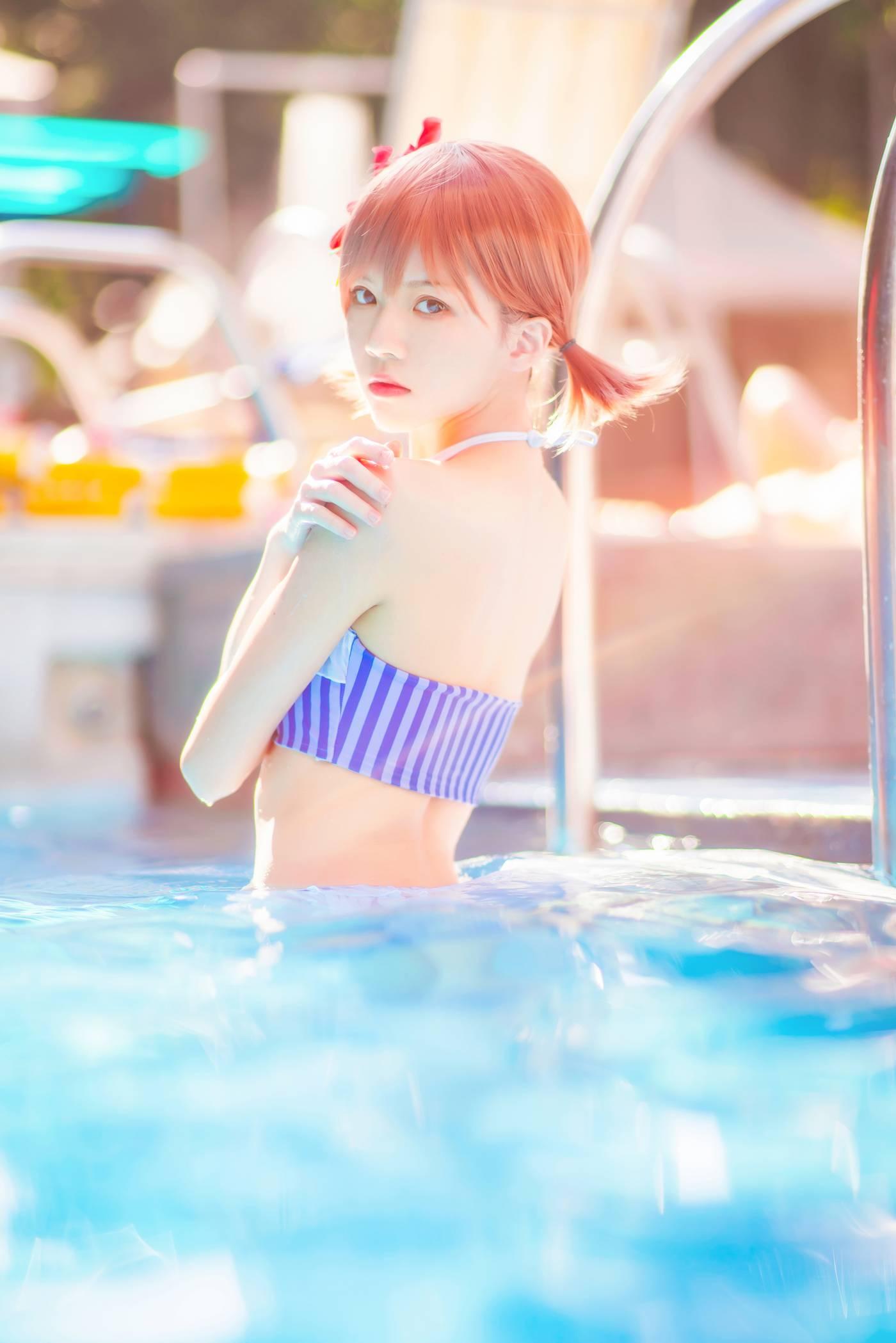 桜桃喵 – NO.63 炮姐COS [49P]插图6